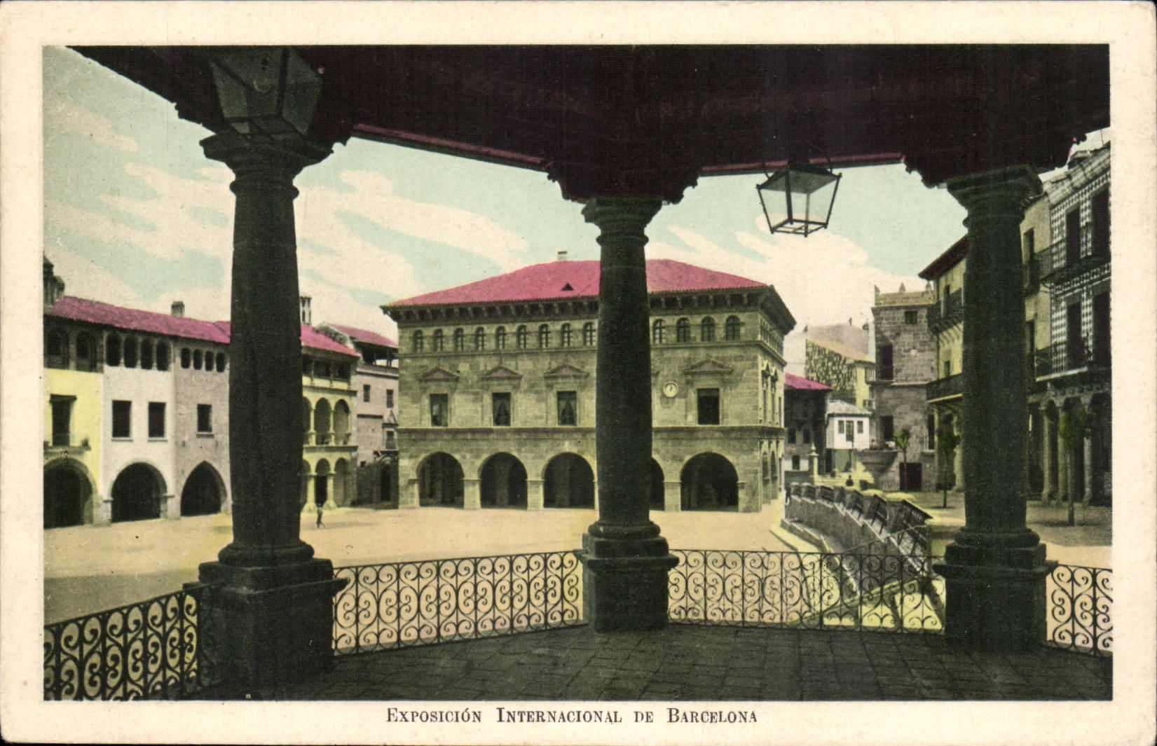 Spain Espana Spain Barcelona CPA Exposicion internacional of Barcelona