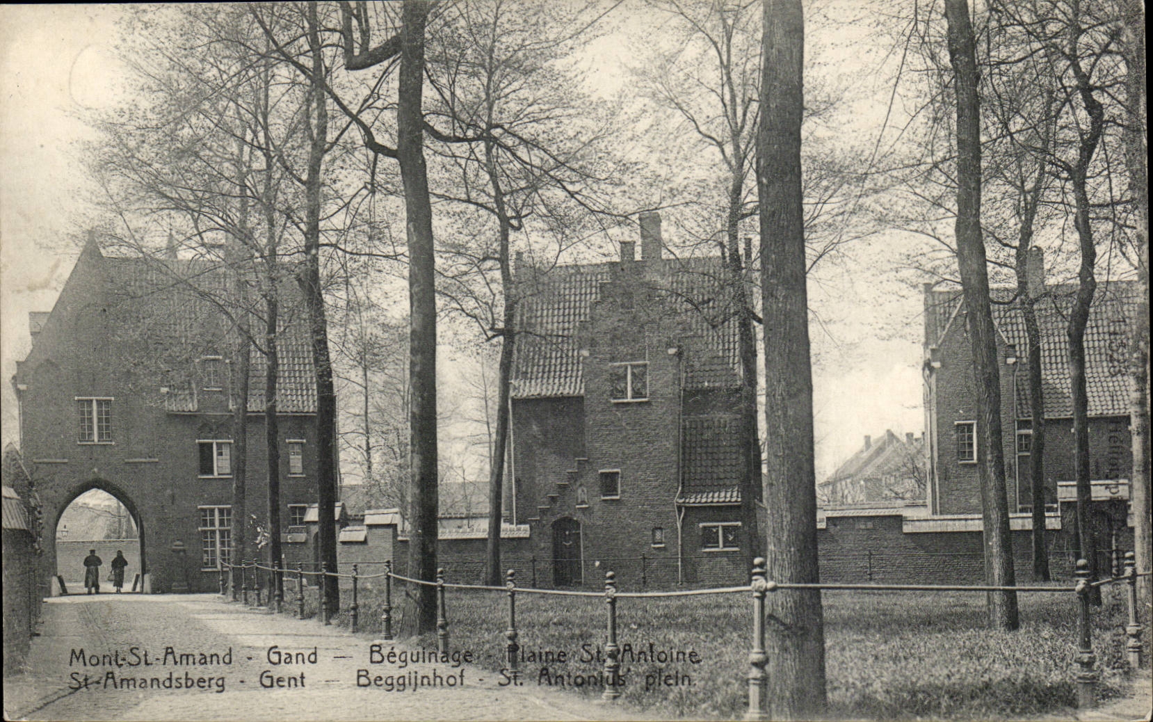 Belgie Belgium Mont Saint Amand Ghent Plain Saint Antoine CPA