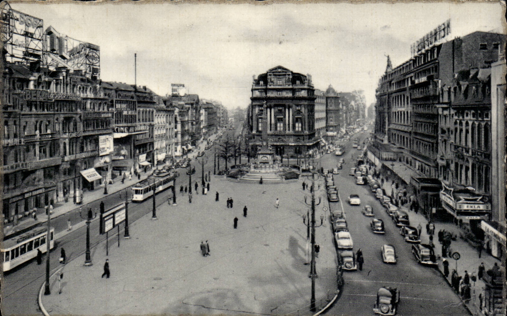 Brussels CPA the place of Brouchere