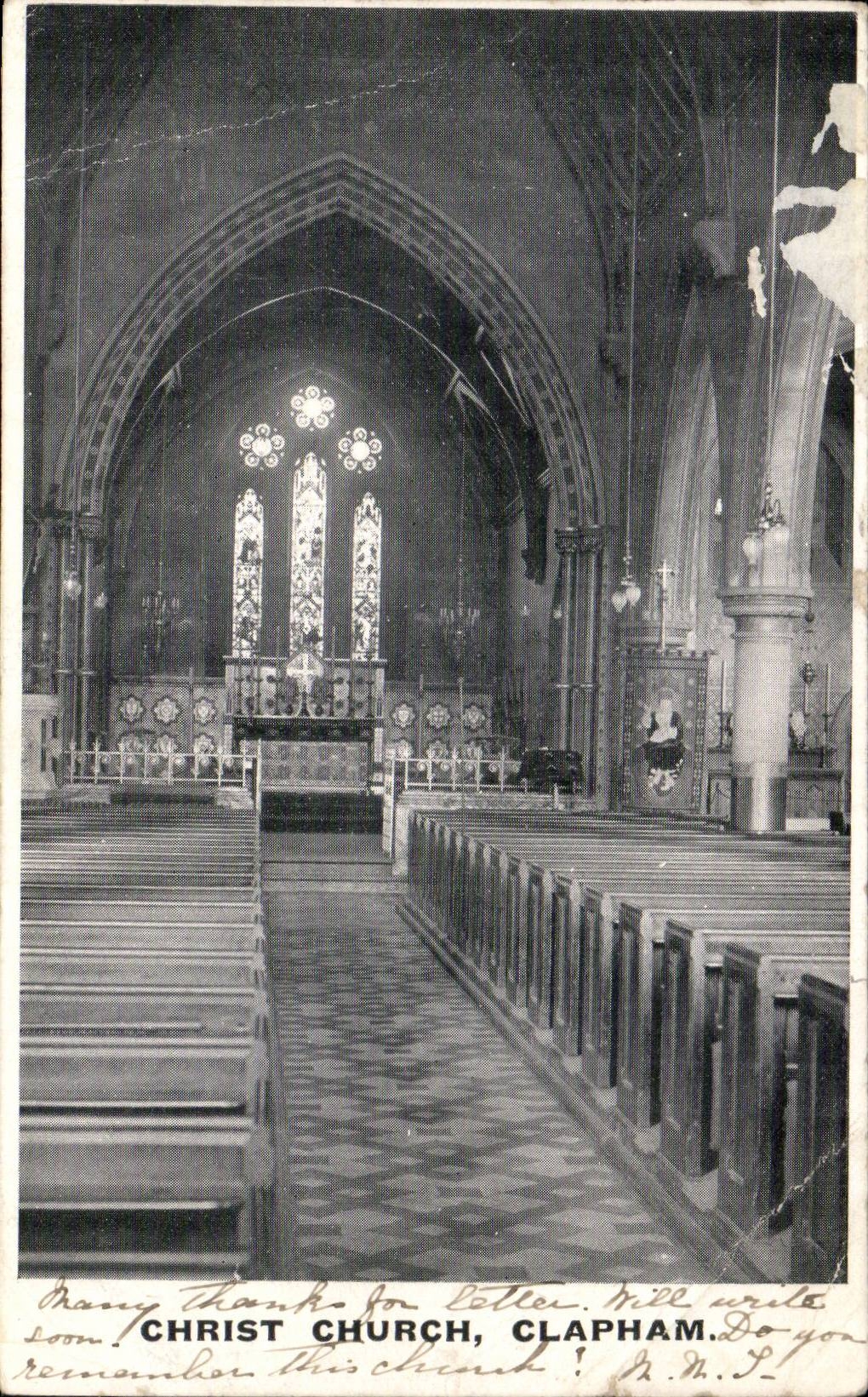 Grande Bretagne Christ church Clapham