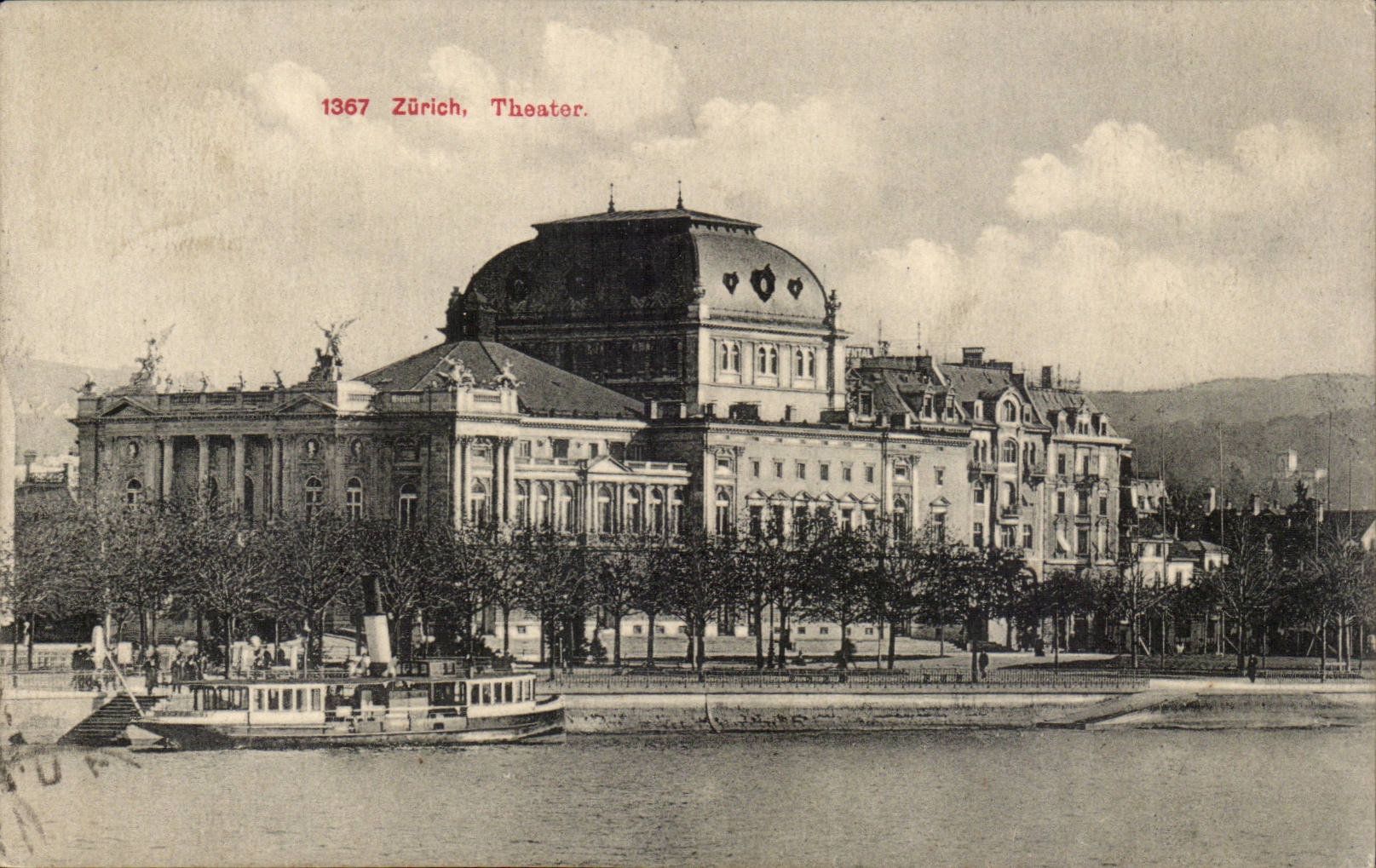 Switzerland CPA Zurich Theater