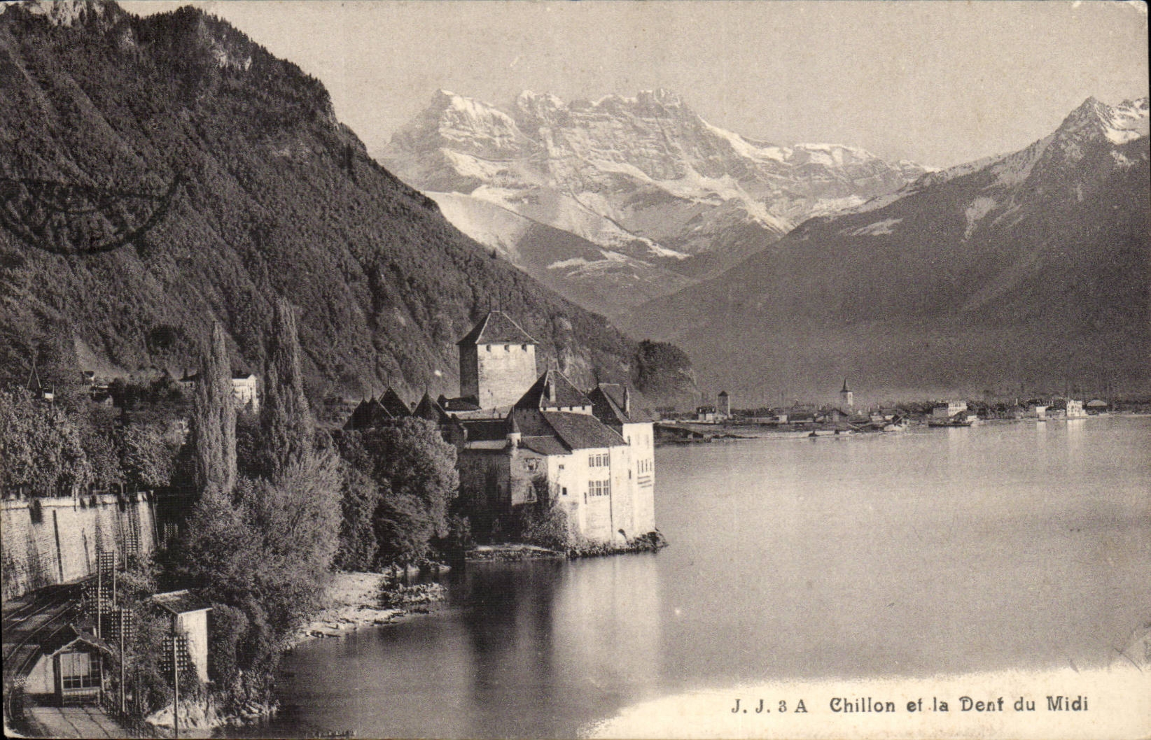 Suisse CPA Chillon et la dent du midi