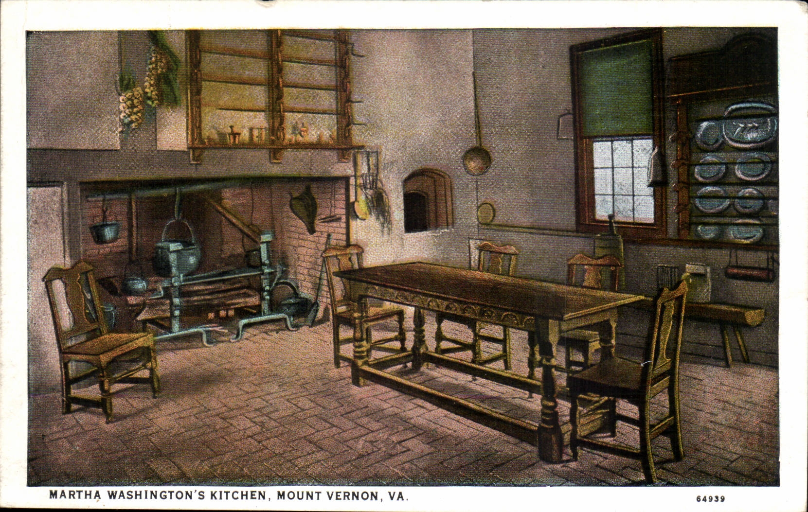 The United States Martha Washington' S kitchen Mount Vernon GOES