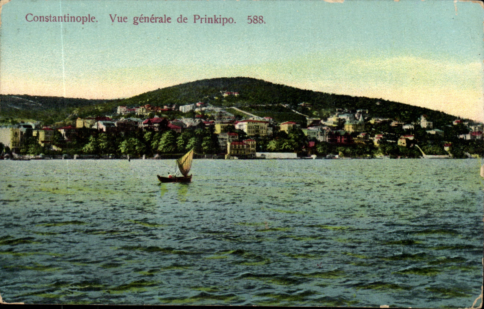 Turkey Turkey Constantinople CPA View of Prinkipo