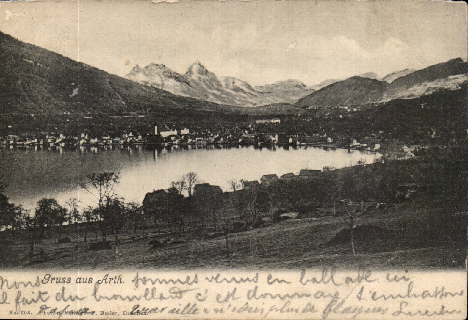 CPA Suisse GRuss aus Arth