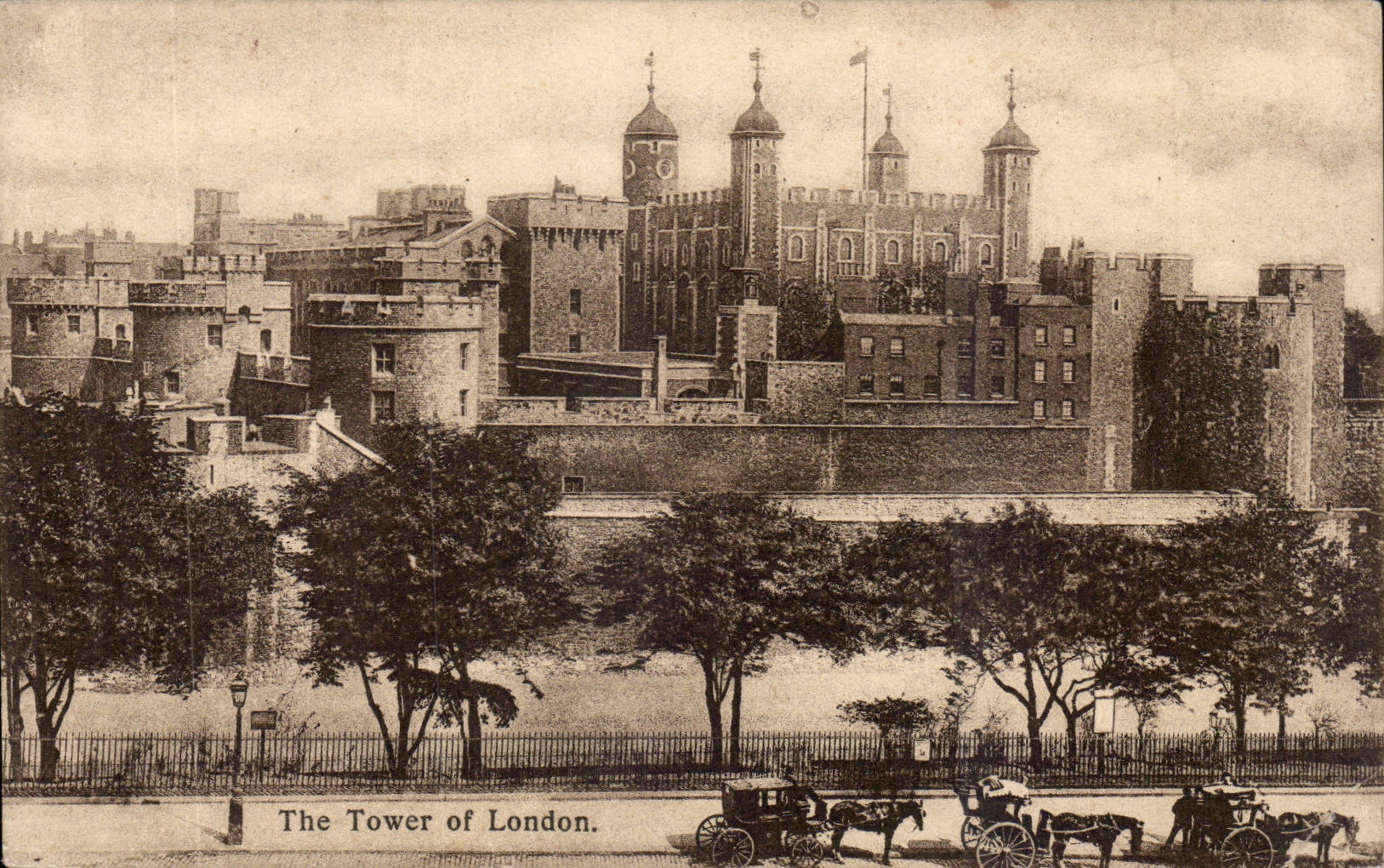 England - England - London - The Tower off London - CPA