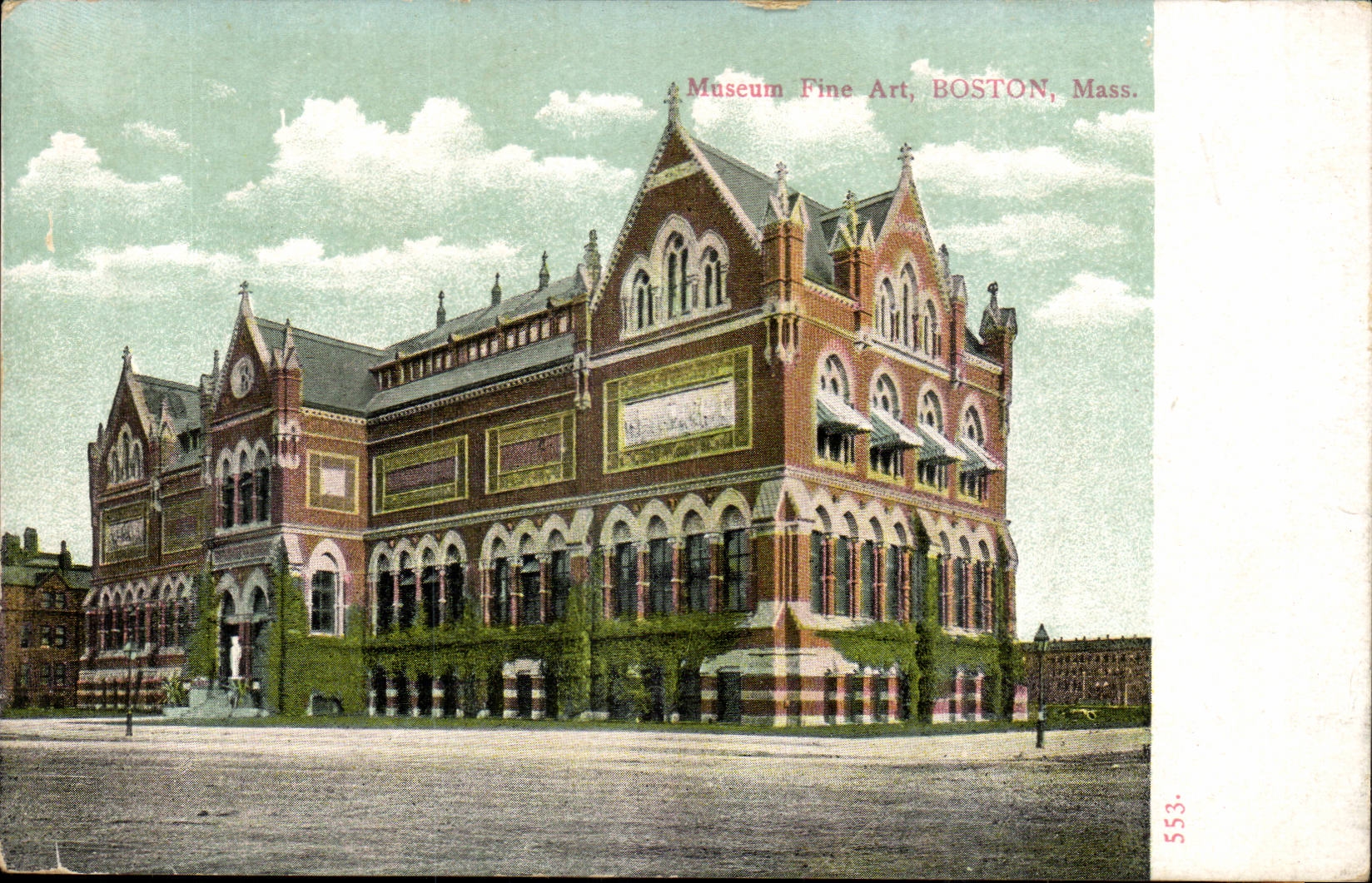 ETAS Plain - the USA - Massachusetts - Boston - Museum off Fine Arts - CPA