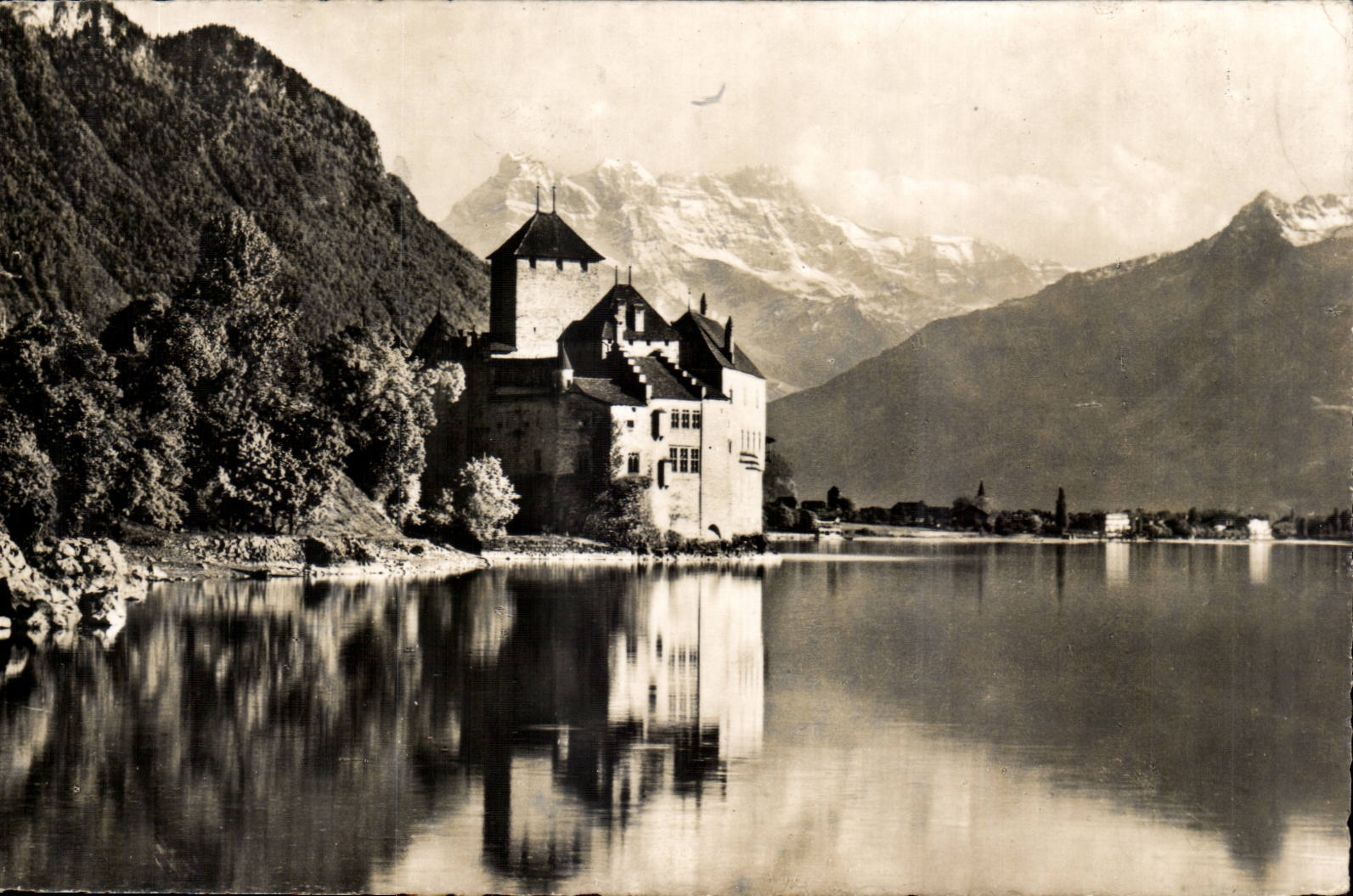 Suisse - Schweiz - Chateau de Chilon - Lac Leman - CPA