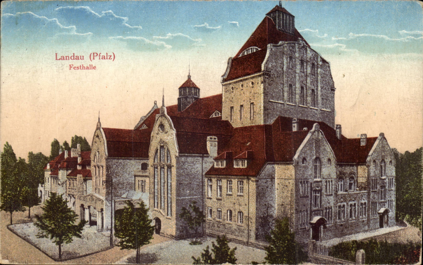 Germany - Deutschland - Pram - Festhalle - CPA