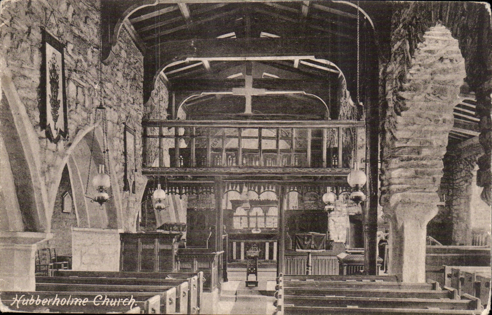 Grande Bretagne CPA Hubberholme church