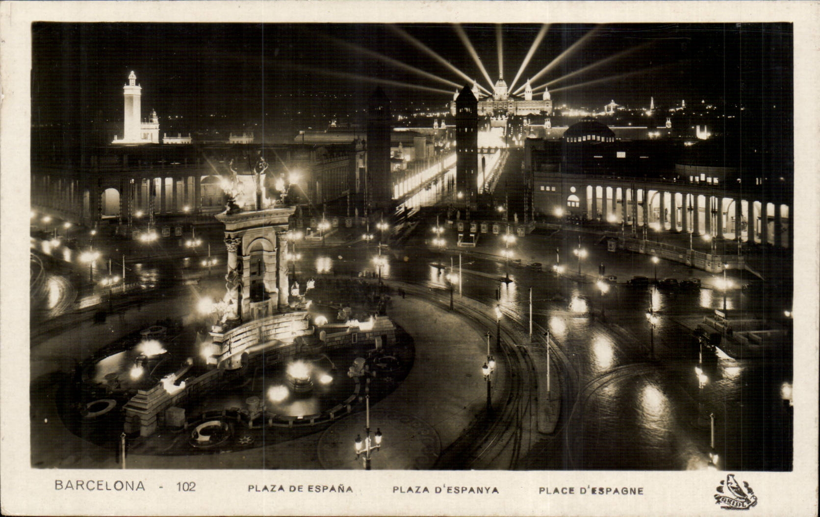 Spain Spain Espana CPA Plaza de Espana