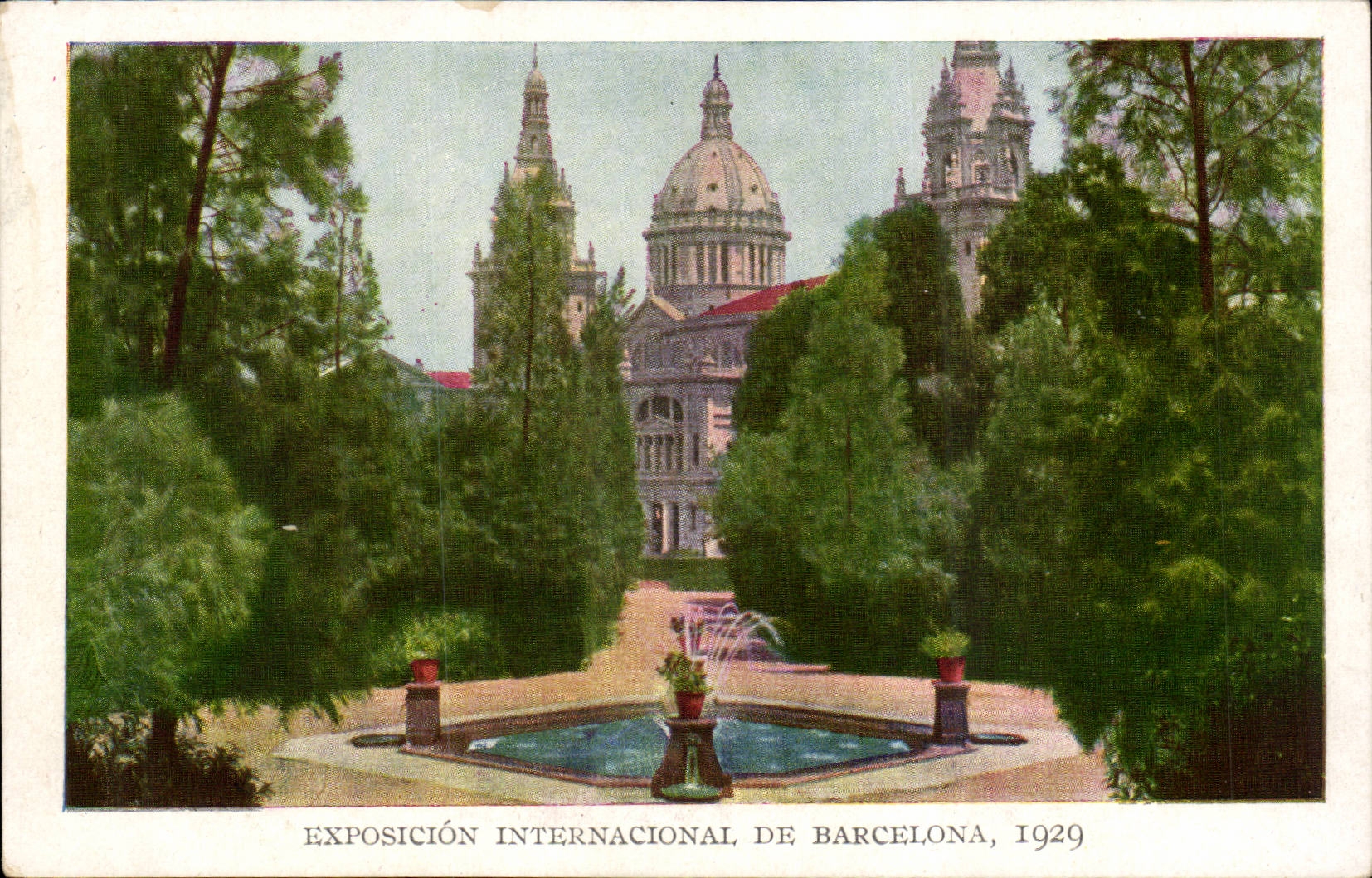 Spain Espana Spain CPA Exposicion internacional of Barcelona 1929
