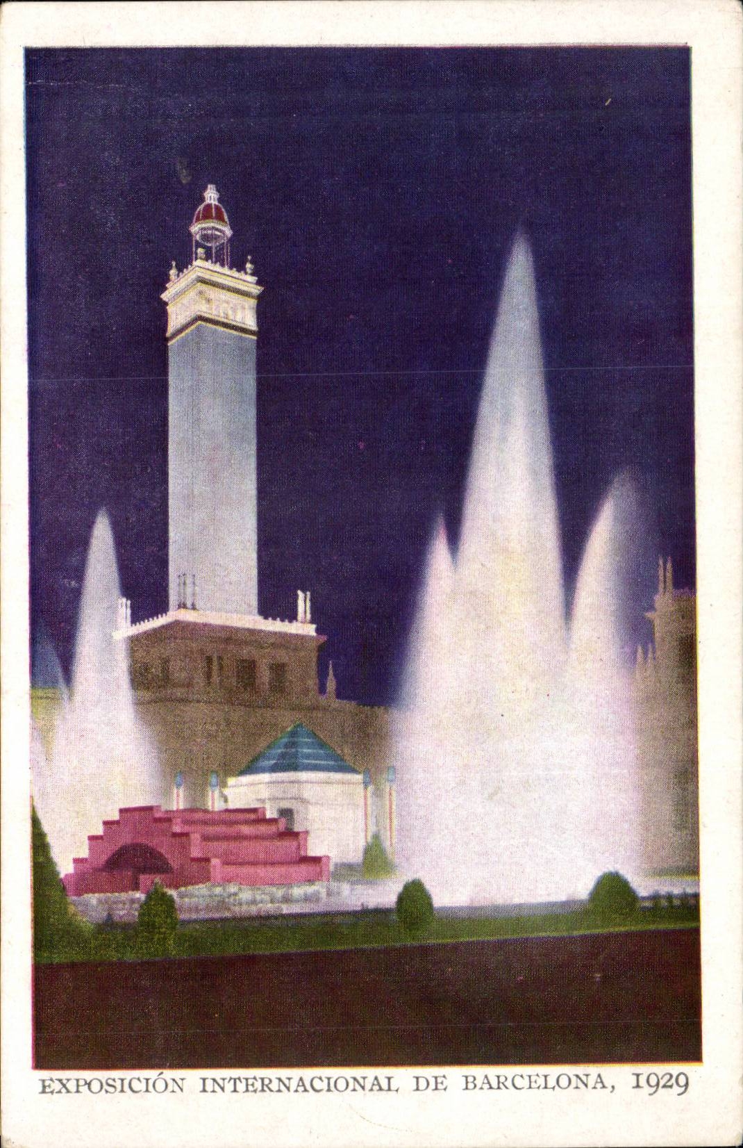 Spain Espana Spain CPA Exposicion internacional of Barcelona 1929