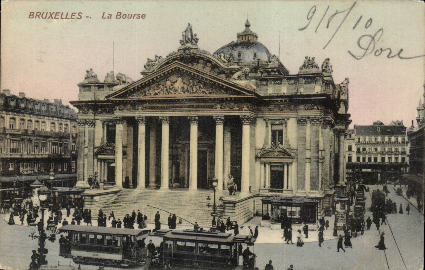 Belgie Belgium Brussels CPA the purse