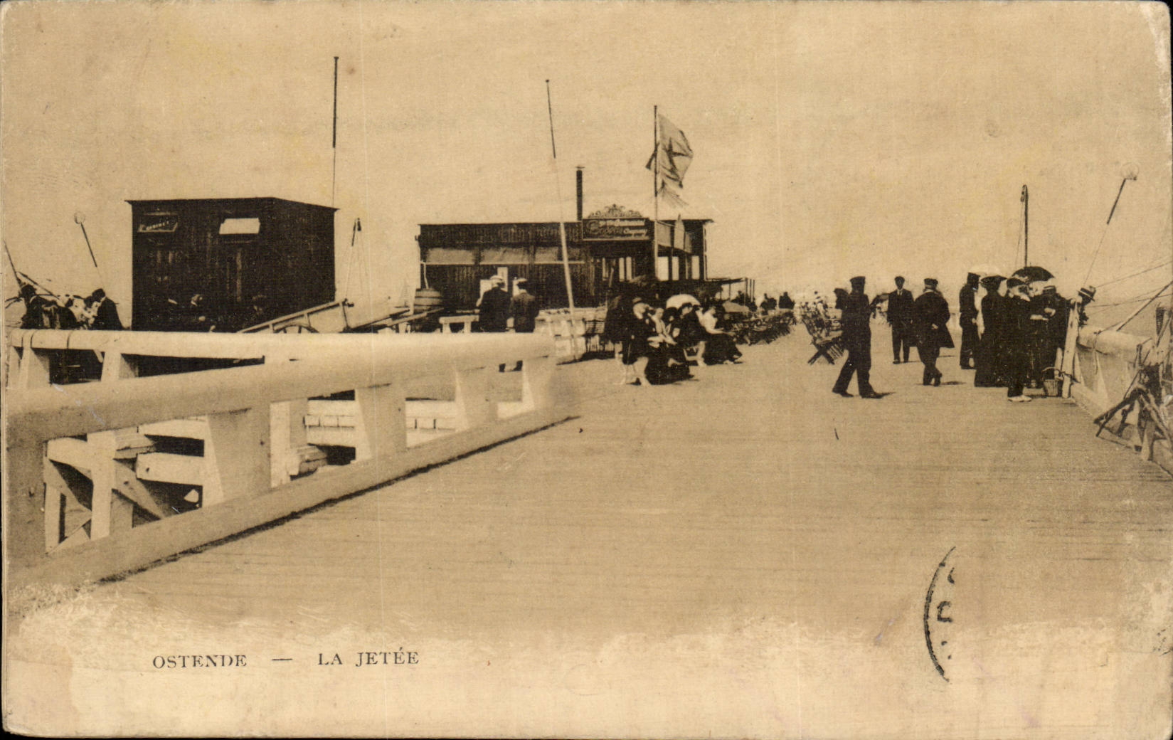 Belgium - Belgien - Ostend - Oostende - the Pier - CPA