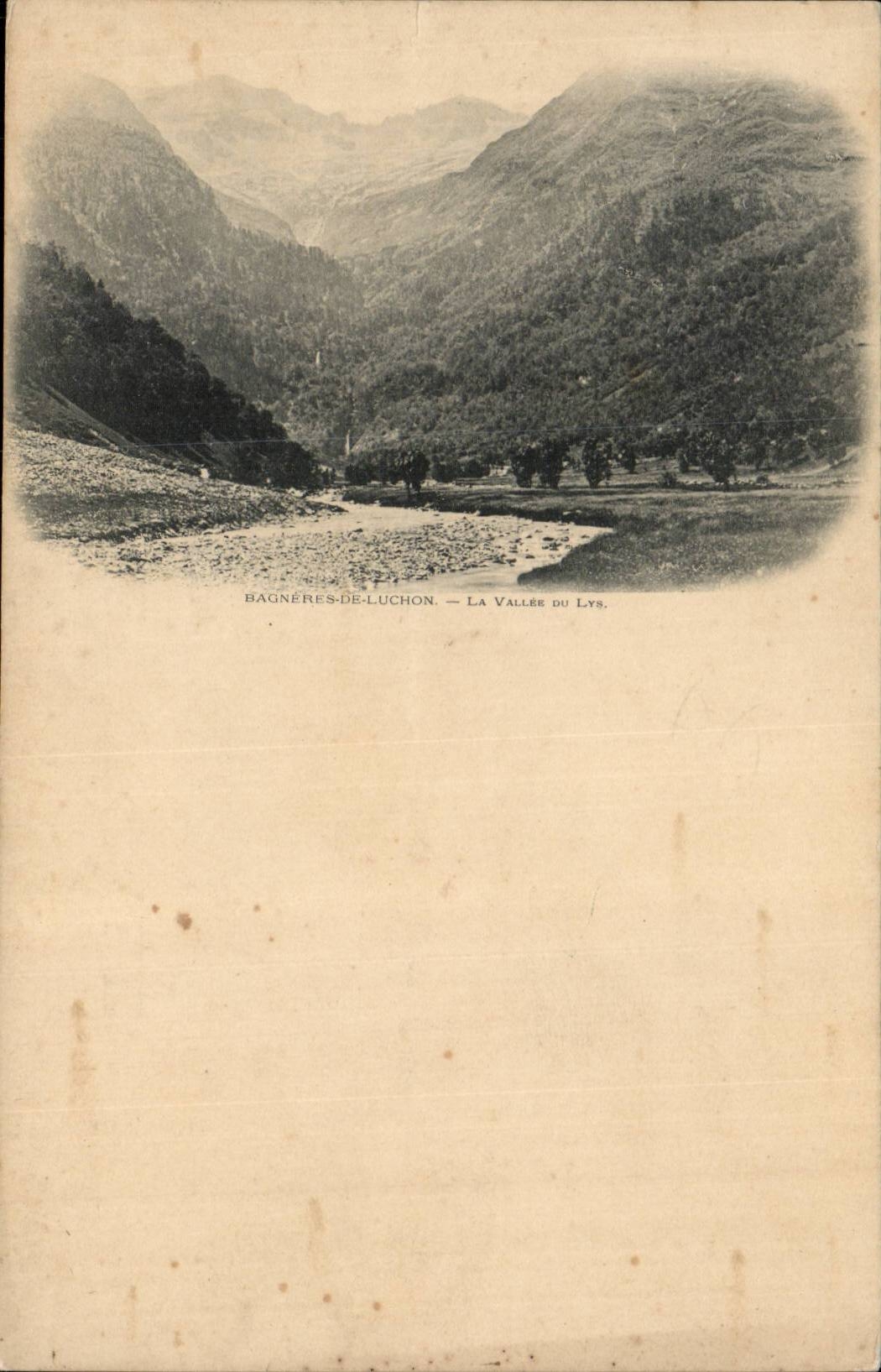 Bagneres de Luchon - Valley of the Lily - CPA
