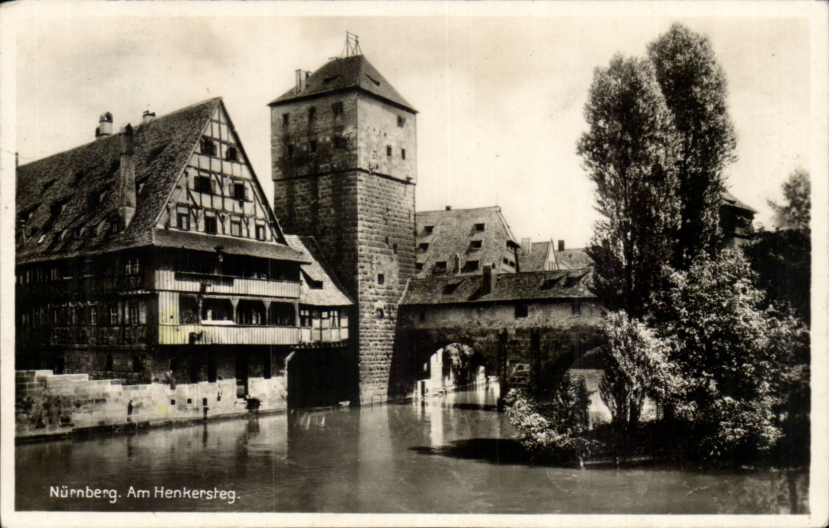 Germany - Deutschland - Nuernberg - Am Henkersteg - CPA