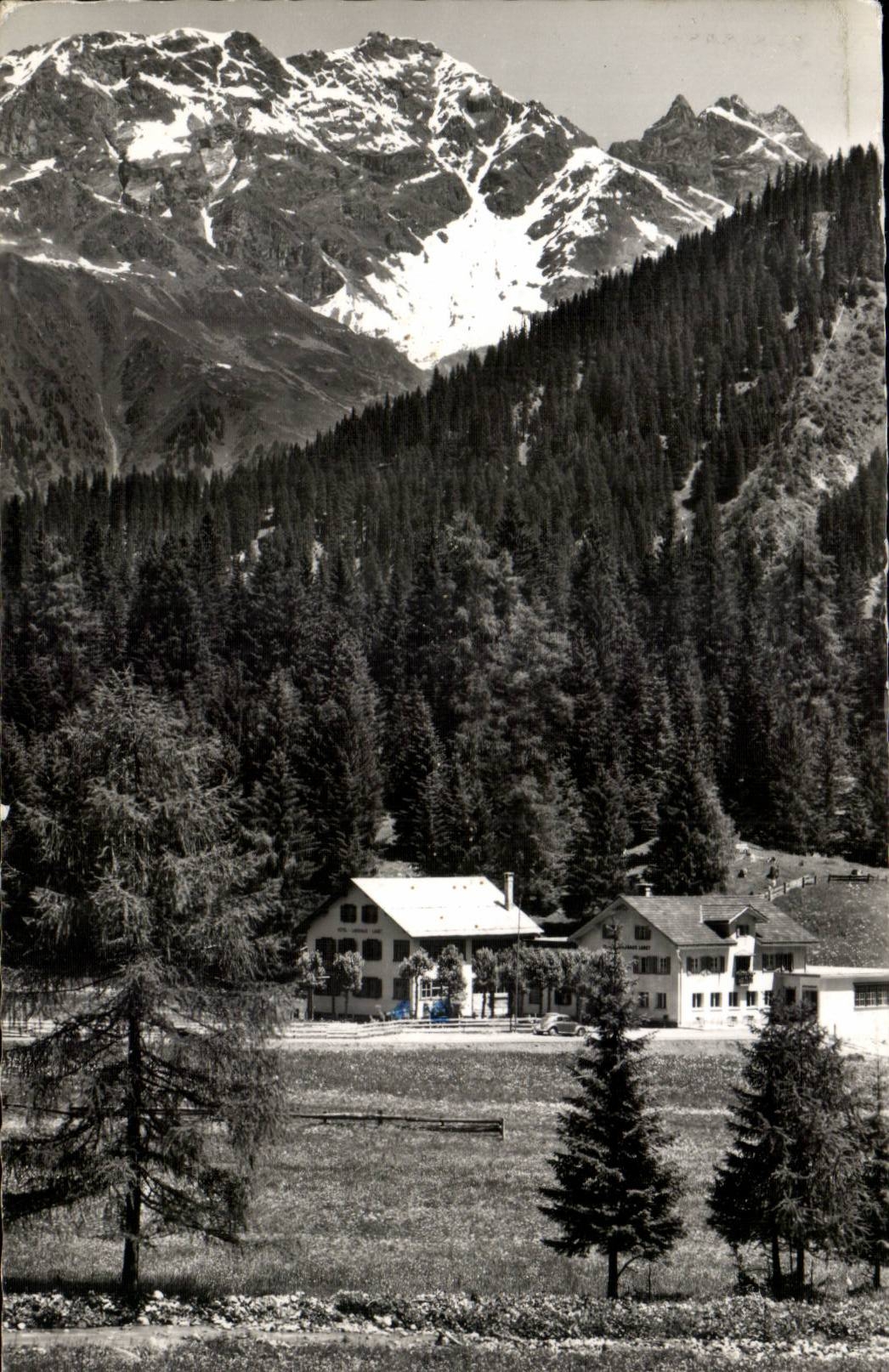 CPA Suisse Hotel Landhaus Laret bei Davos mit Fergenhorner