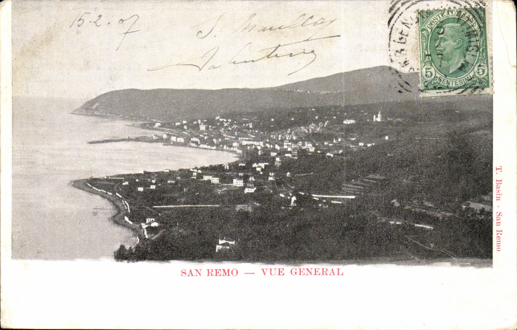 CPA Italien Italien SAn Remo gesehener General