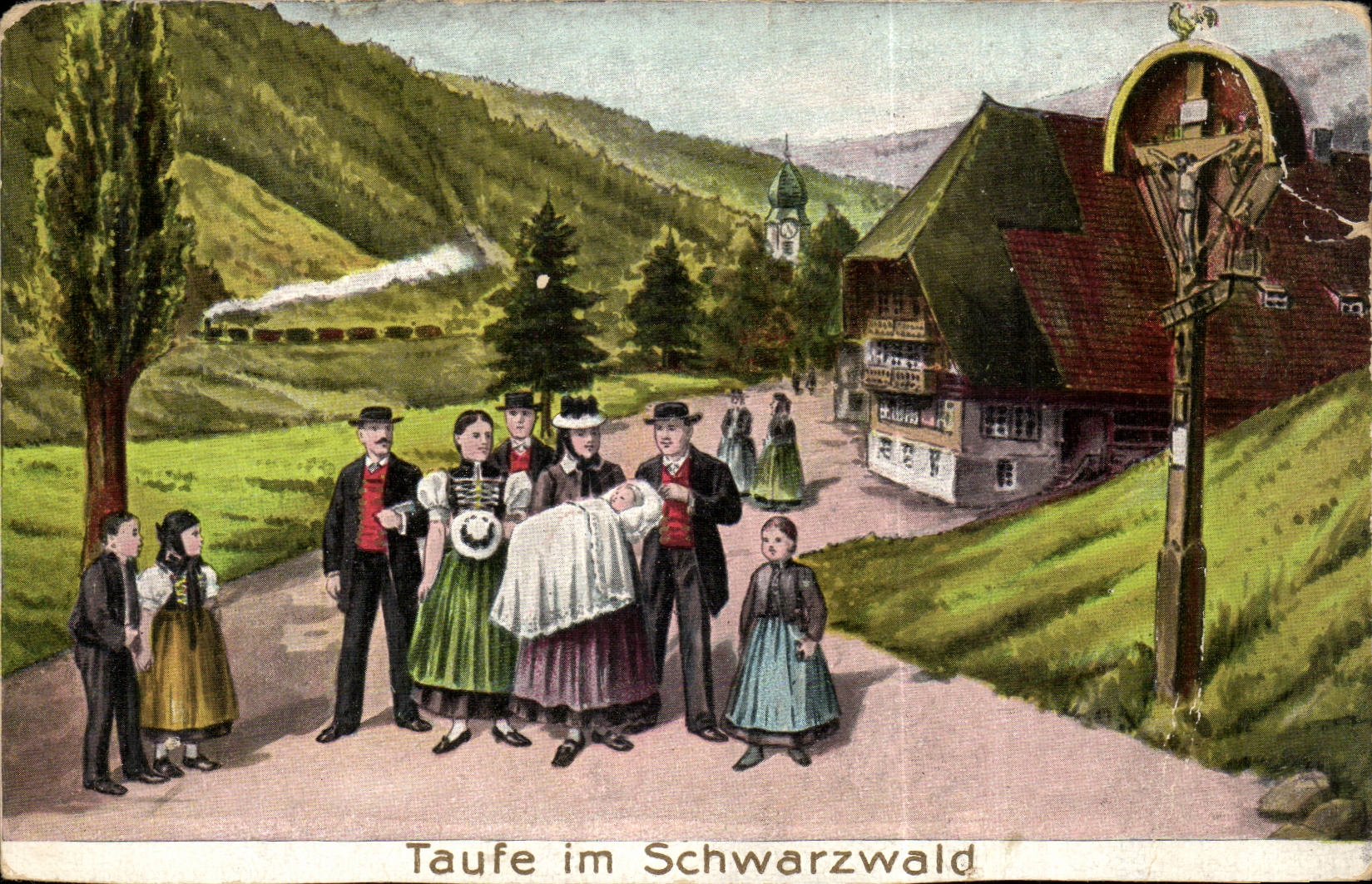 Allemagne CPA Laufe im Schwarzwald
