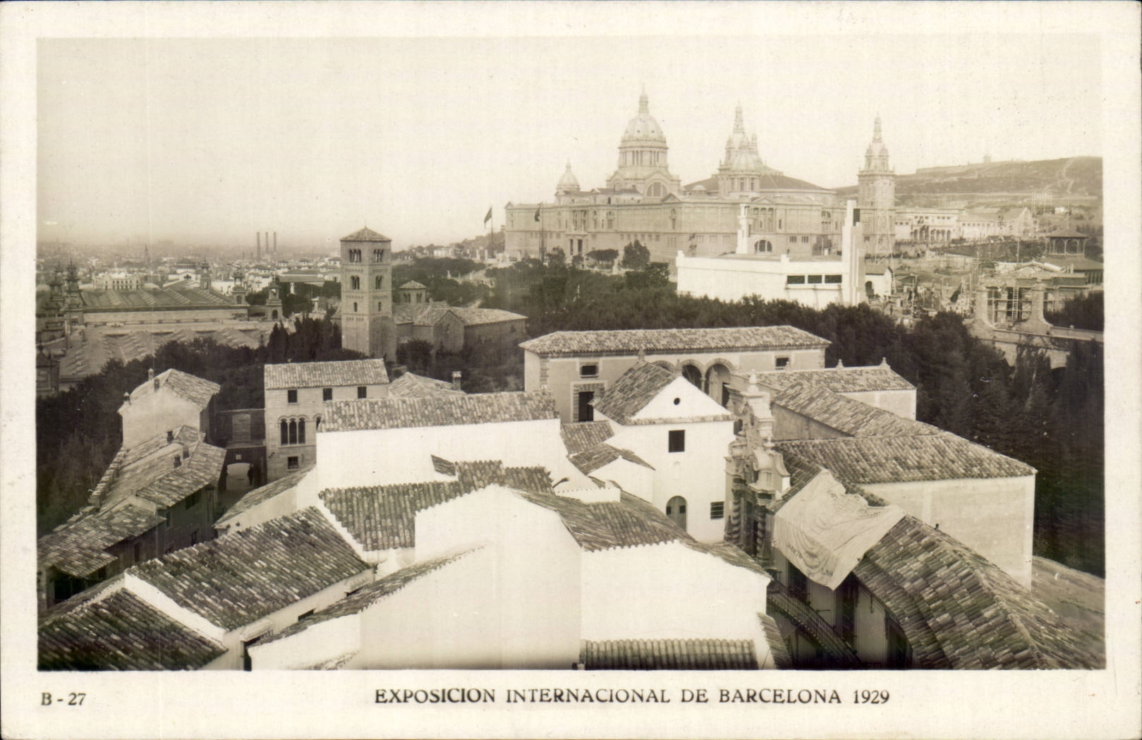 Spain Spain Espana CPA Exposicion internacional of Barcelona 1929