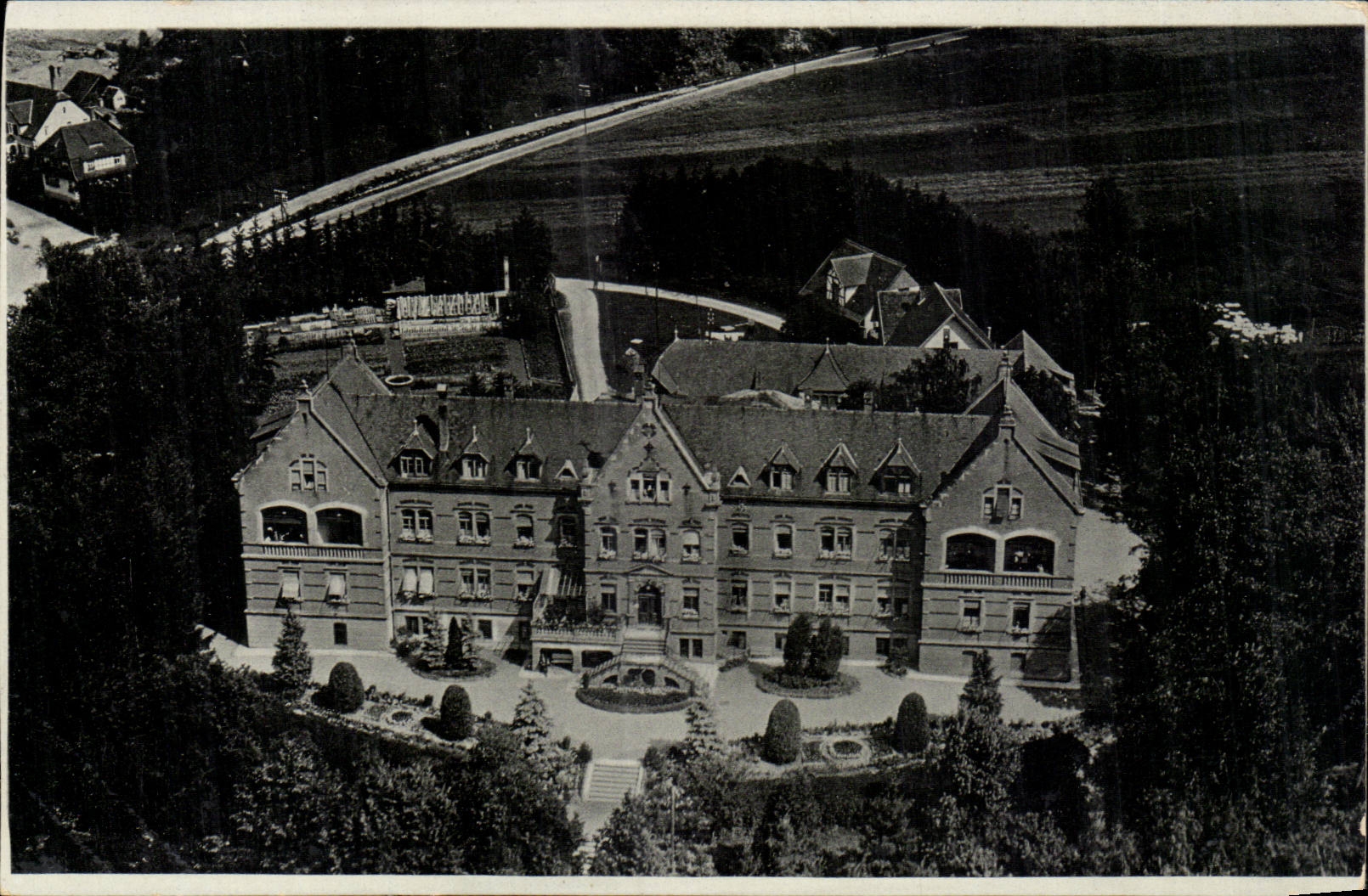 Allemagne CPA Bezirkskrankenhaus Rielingen Wurttbg