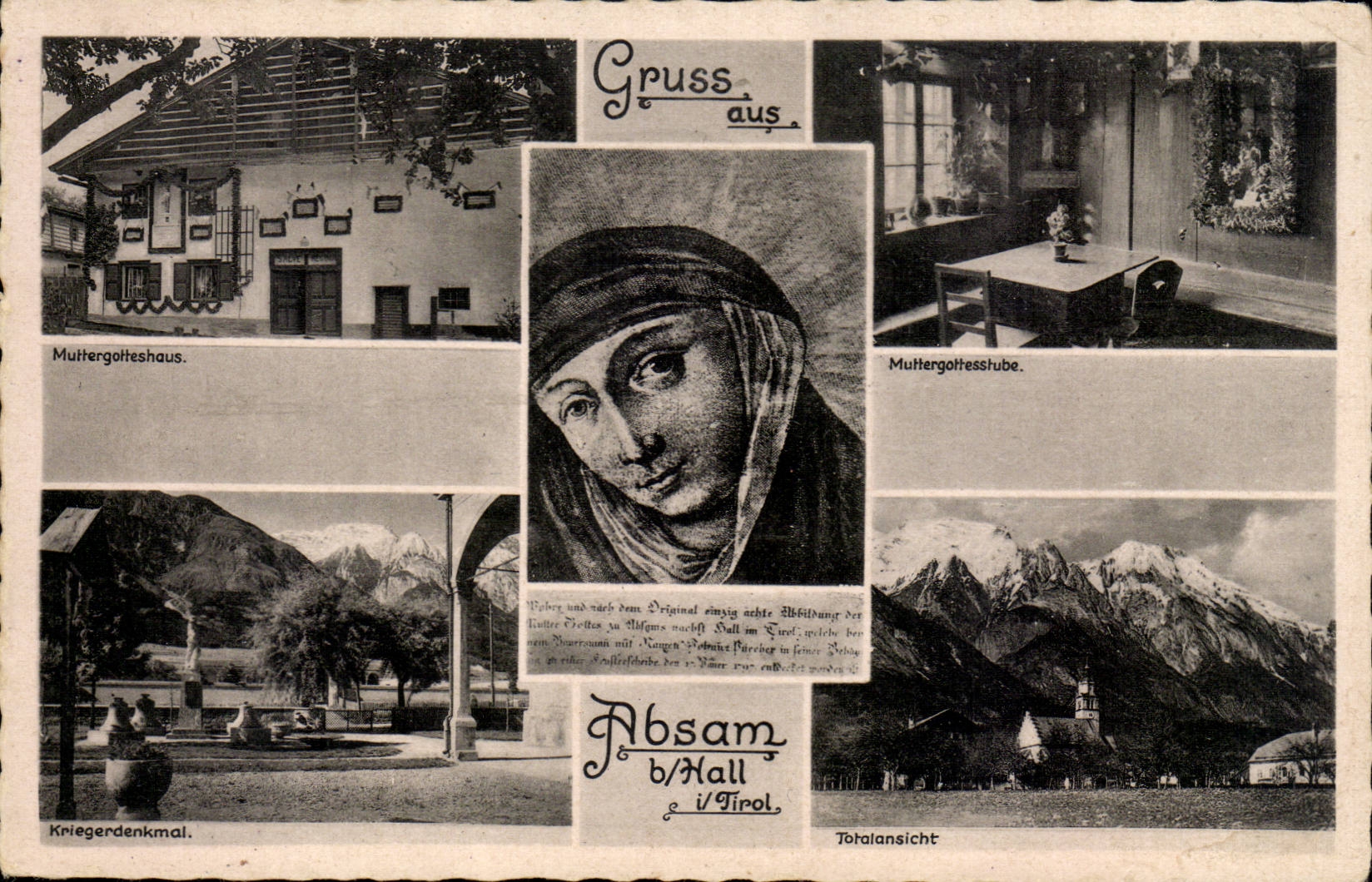 Austria - Gruss aus Absam - CPA