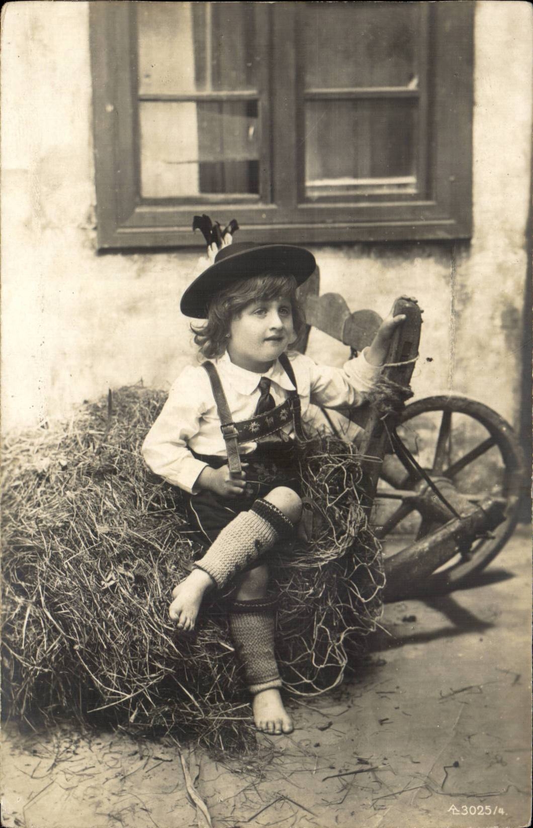 Phantasie - Kind - Folklore - Kostum - Lederhosen Deutschland - Deutschland - CPA