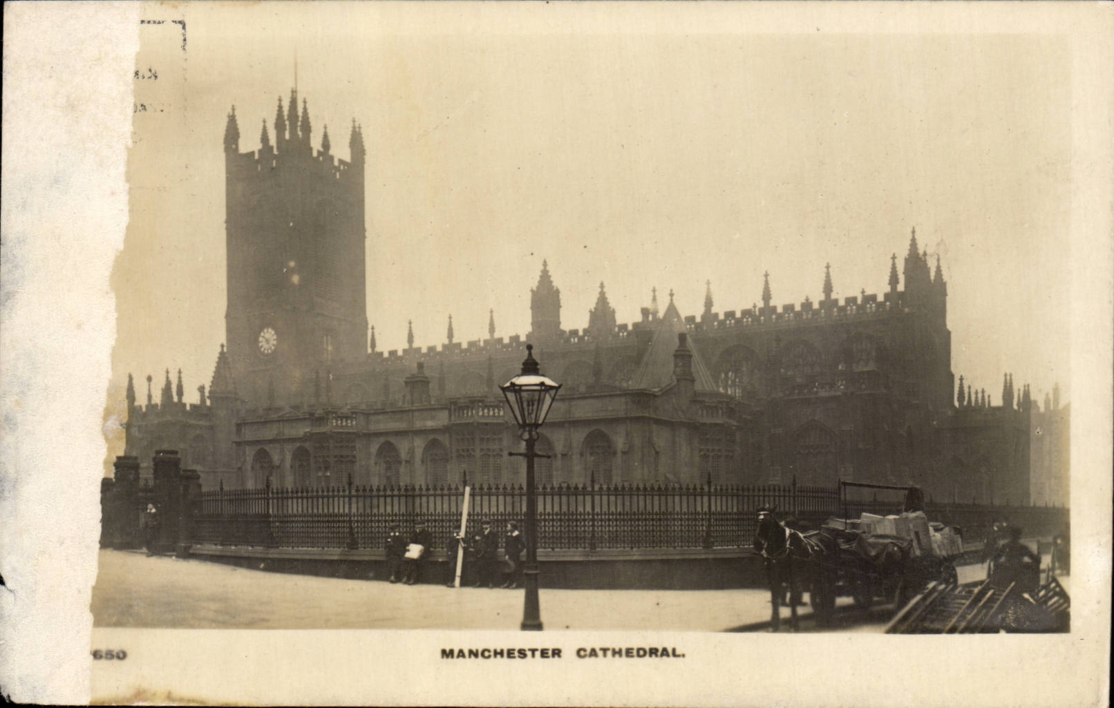 England - England - Manchester Cathedral - section missing - CPA