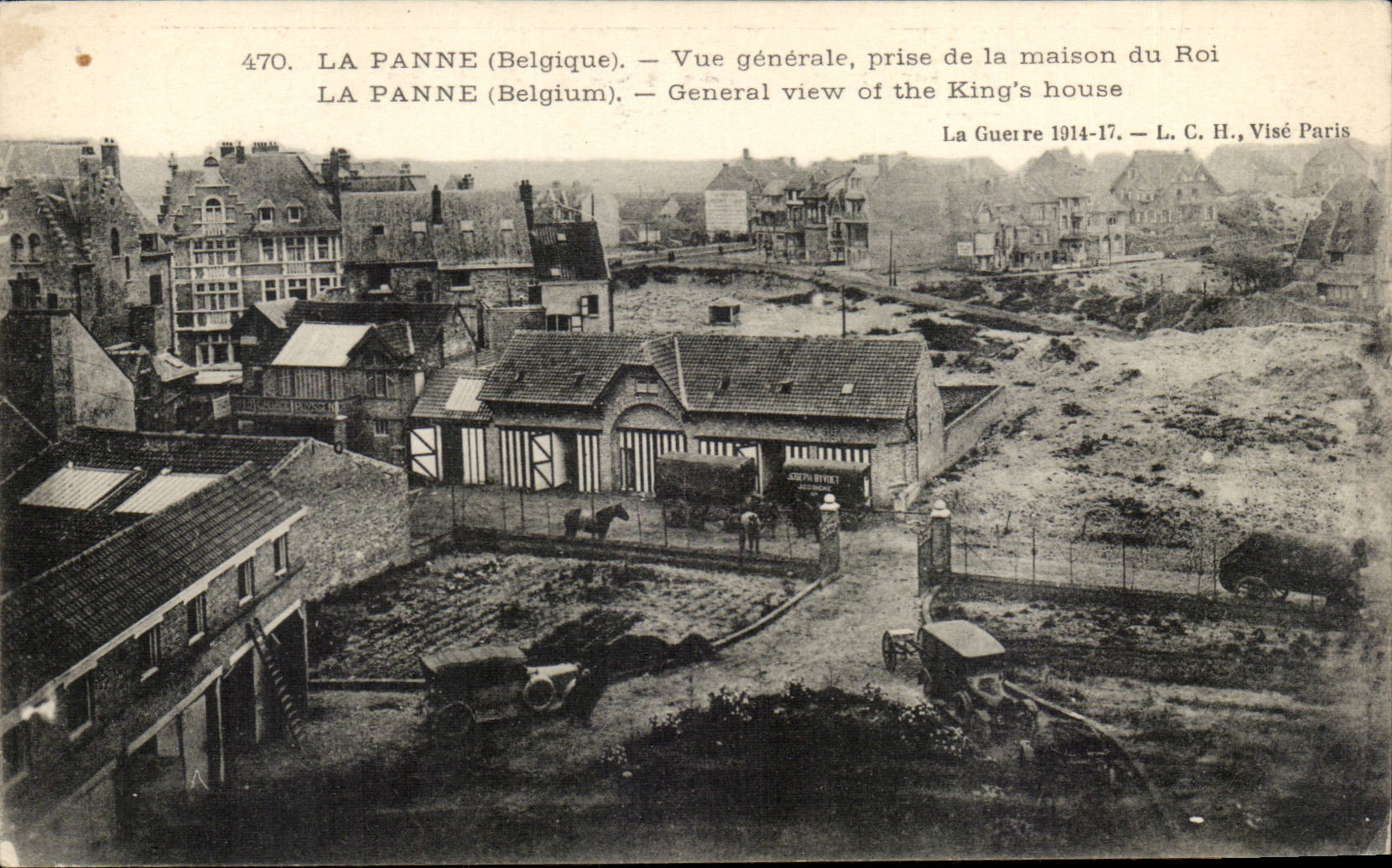 Belgium - Belgien - Belgium - the Breakdown - View taken House of the King - CPA