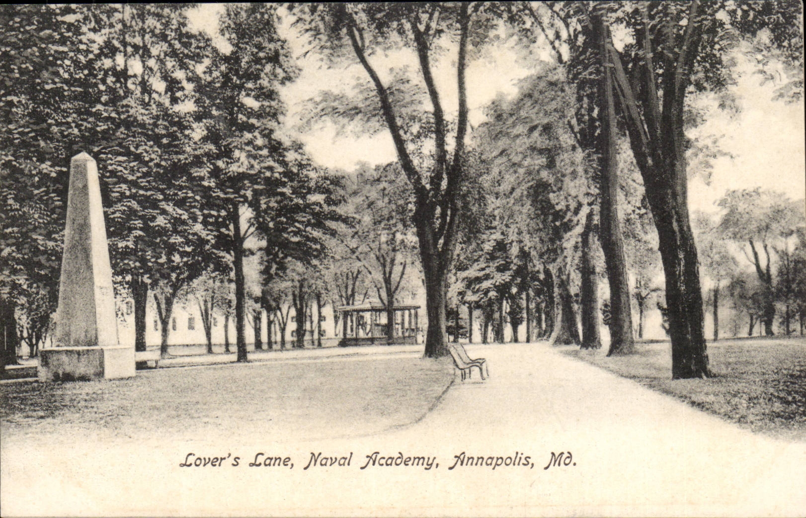 The USA - The United States - Maryland - Annapolis - Lover' S Lane - Naval Academy - separated sheets - CPA