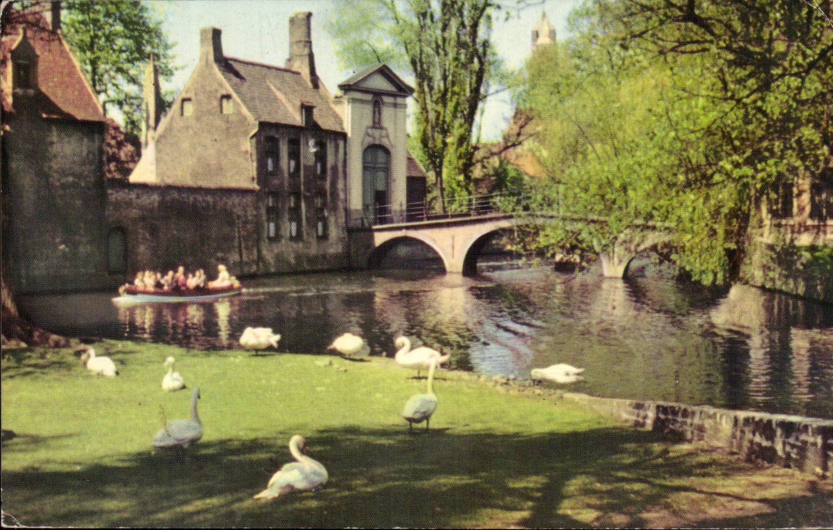 Belgium - Belgien - Belgium - Brugge Hef Begijnhof Bruges Beguinage CPA