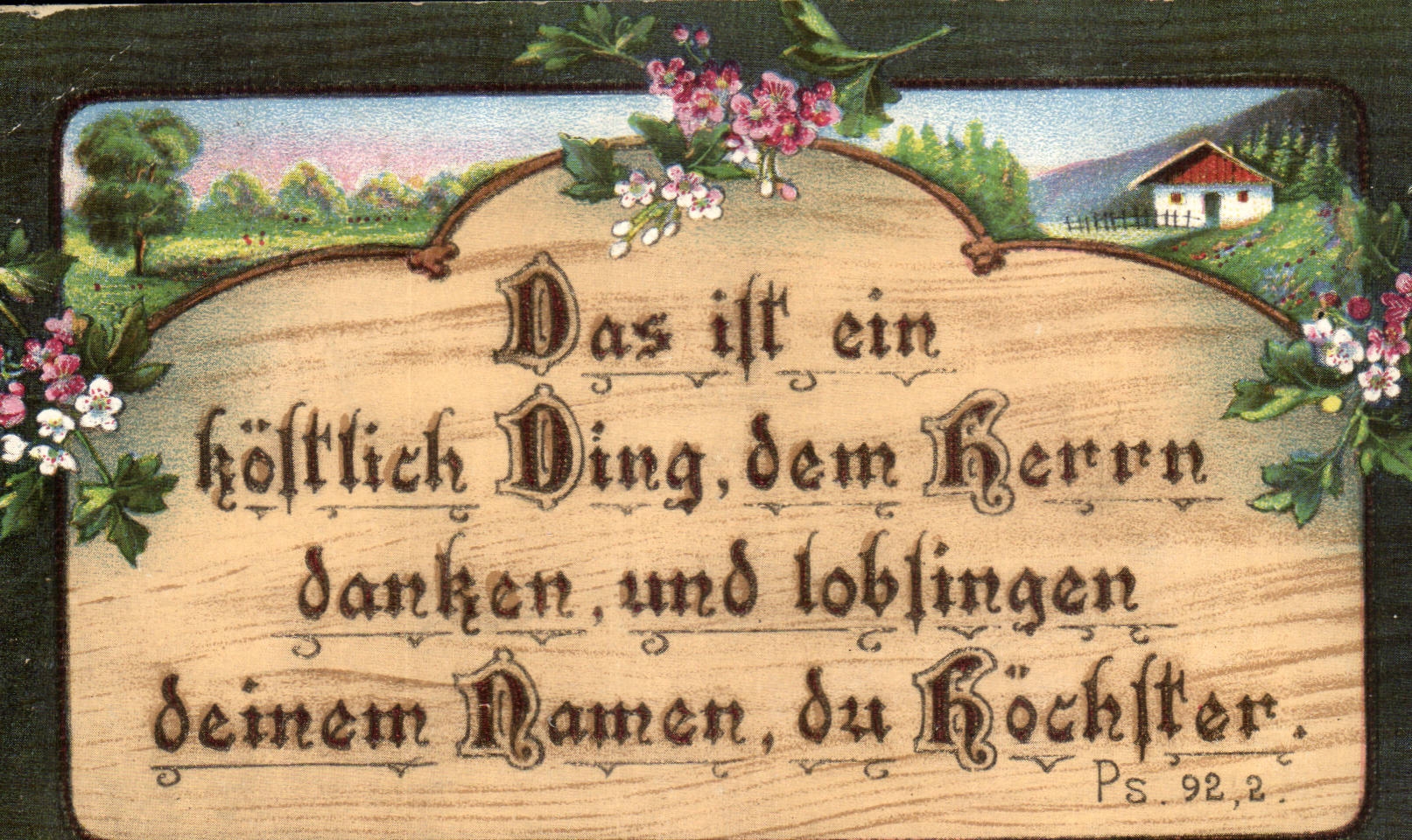 Allemagne CPA Fantaisie Das ist ein holtlich Ding den Herr 