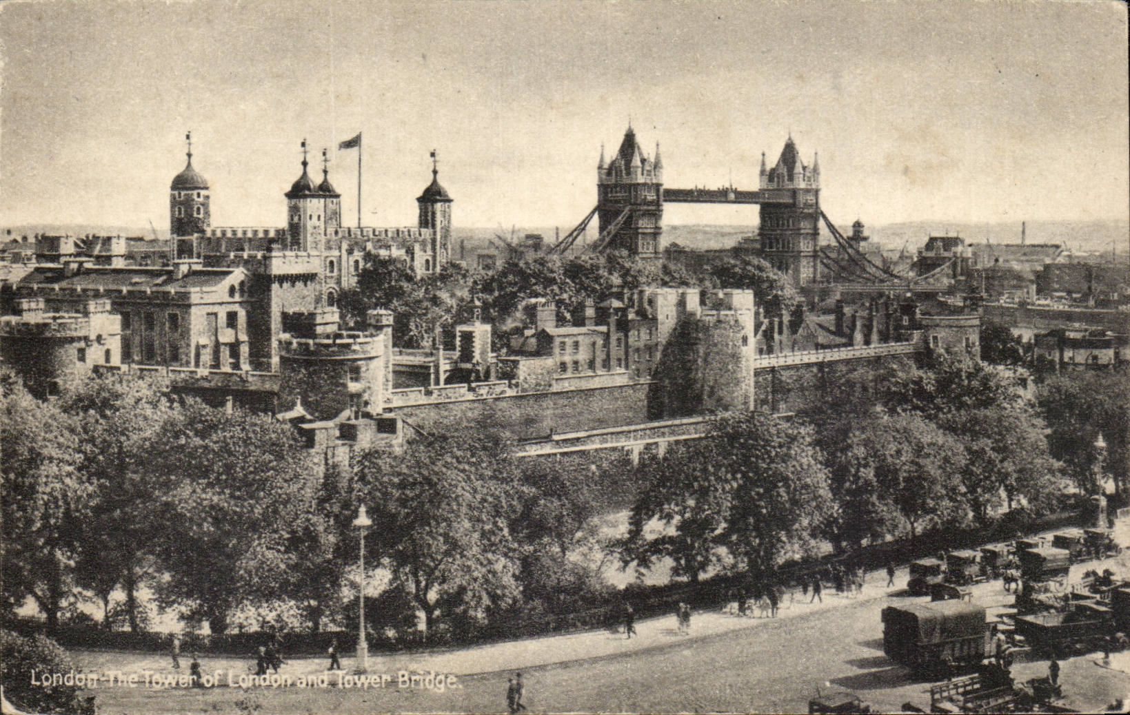 The United Kingdom CPA London Tower off London and tower bridge