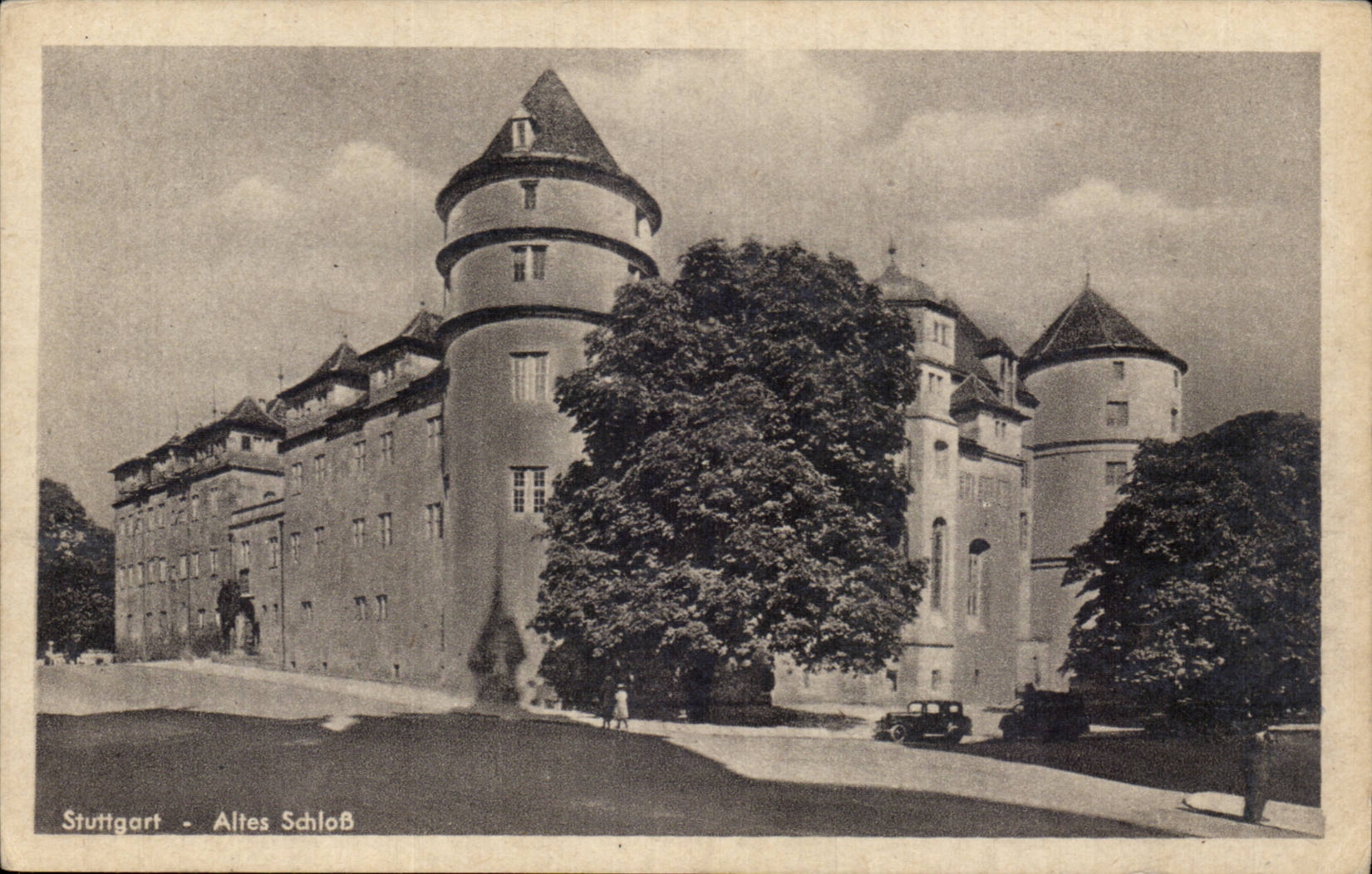 Germany Stuttgart CPA Altes Schloss