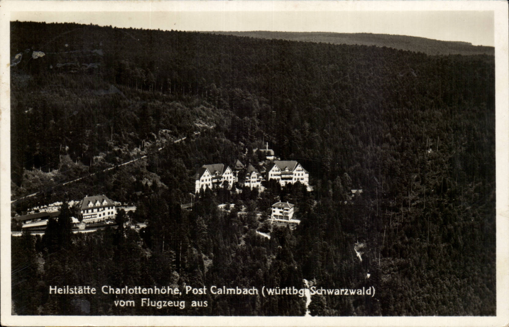 Allemagne CPA Heilstatte Charlottenhohe Post Calmbach