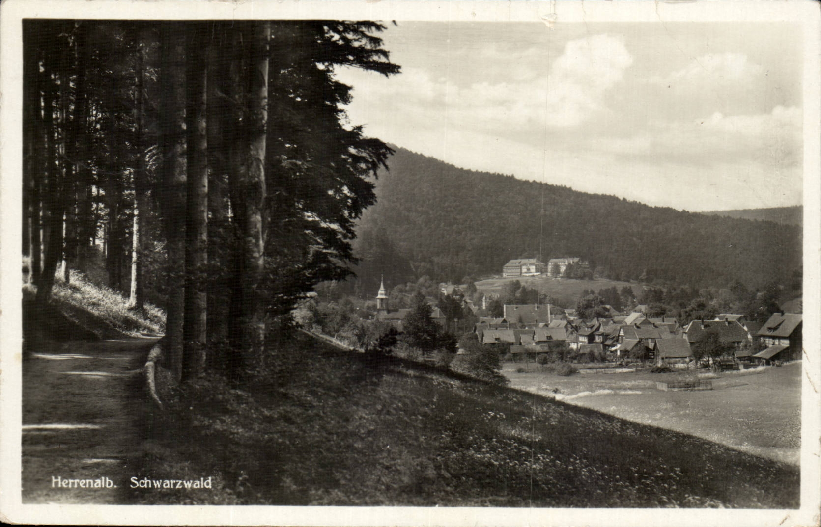 Germany CPA Herrenalb Schwarzwald