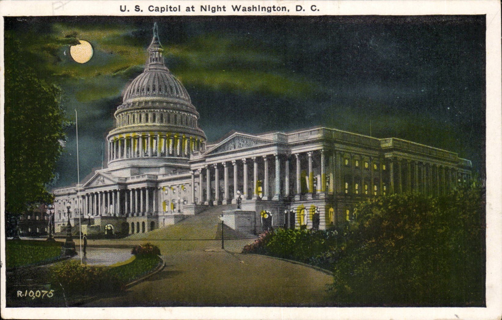 Etats unis CPA US capitol at night Washington