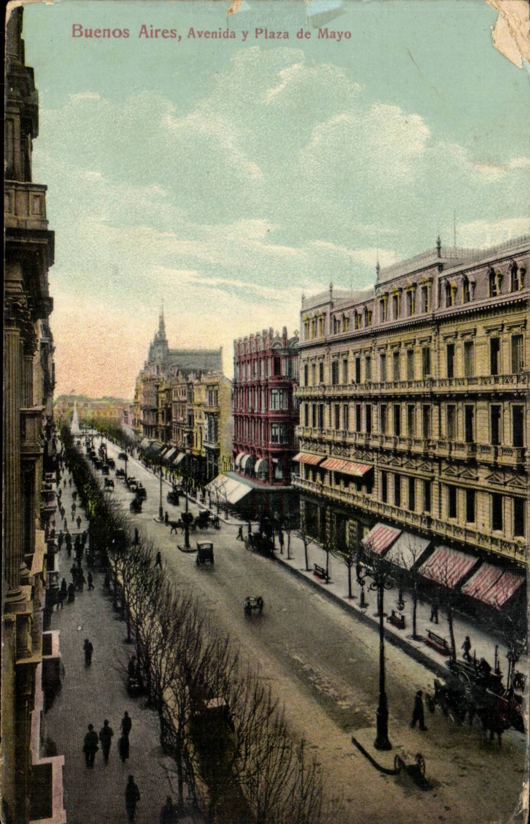 Argentina Argentina CPA Avenida has plaza of Mayo