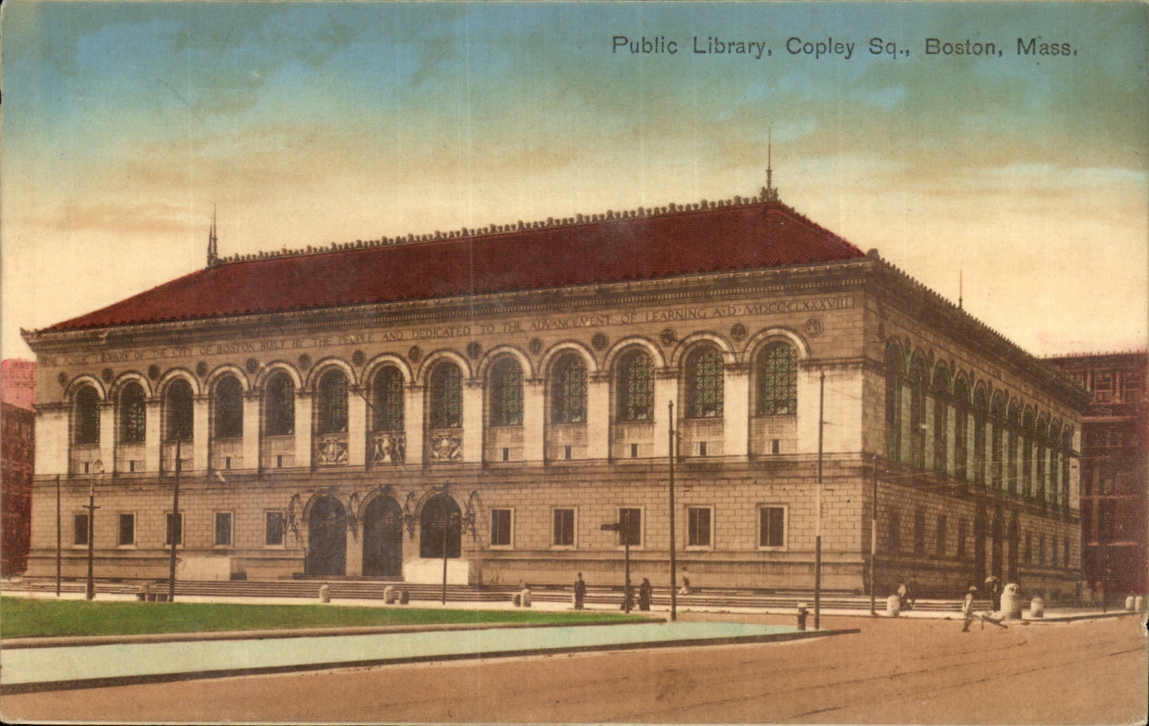 The Public United States CPA library Copley Squre Boston