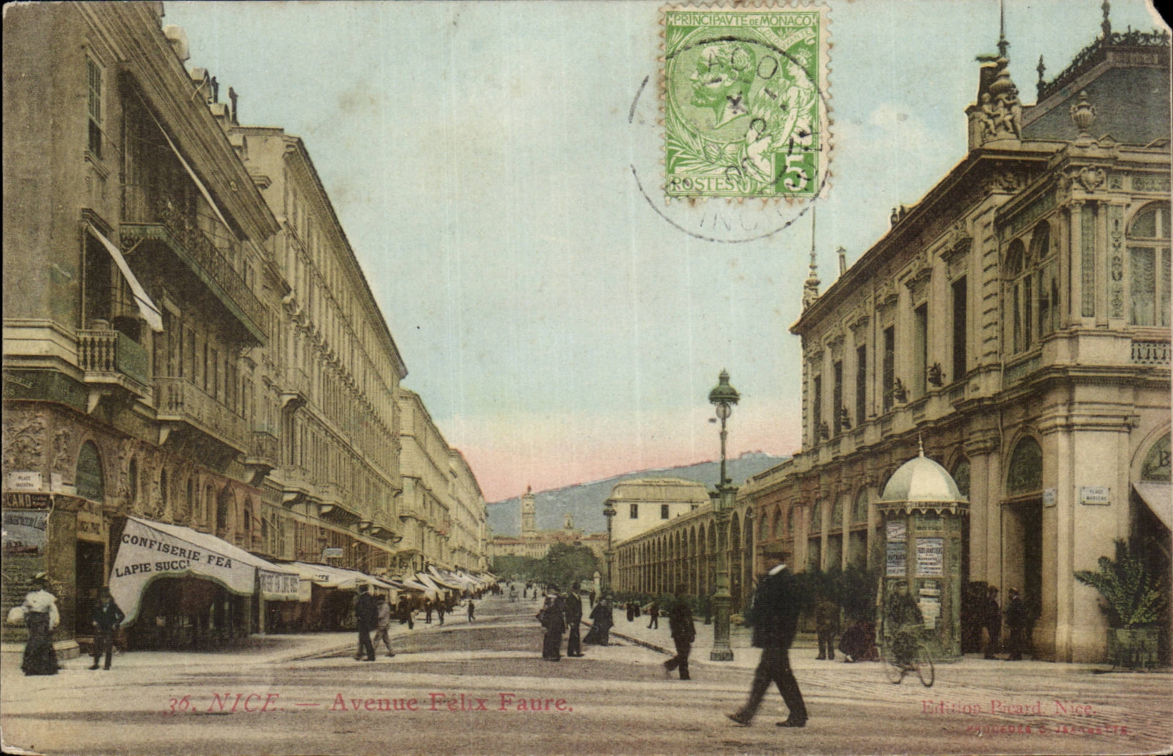 Nettes CPA das Felix Faure auftrat