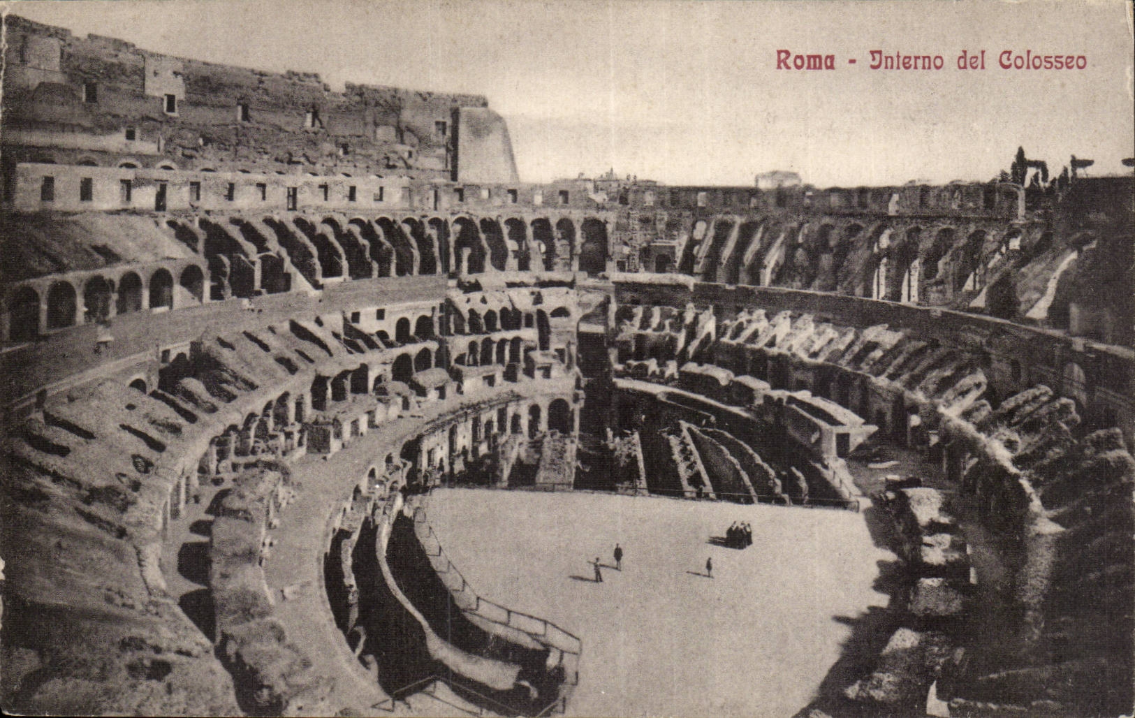 Italien Italien Rom CPa Interno Del Colosseo
