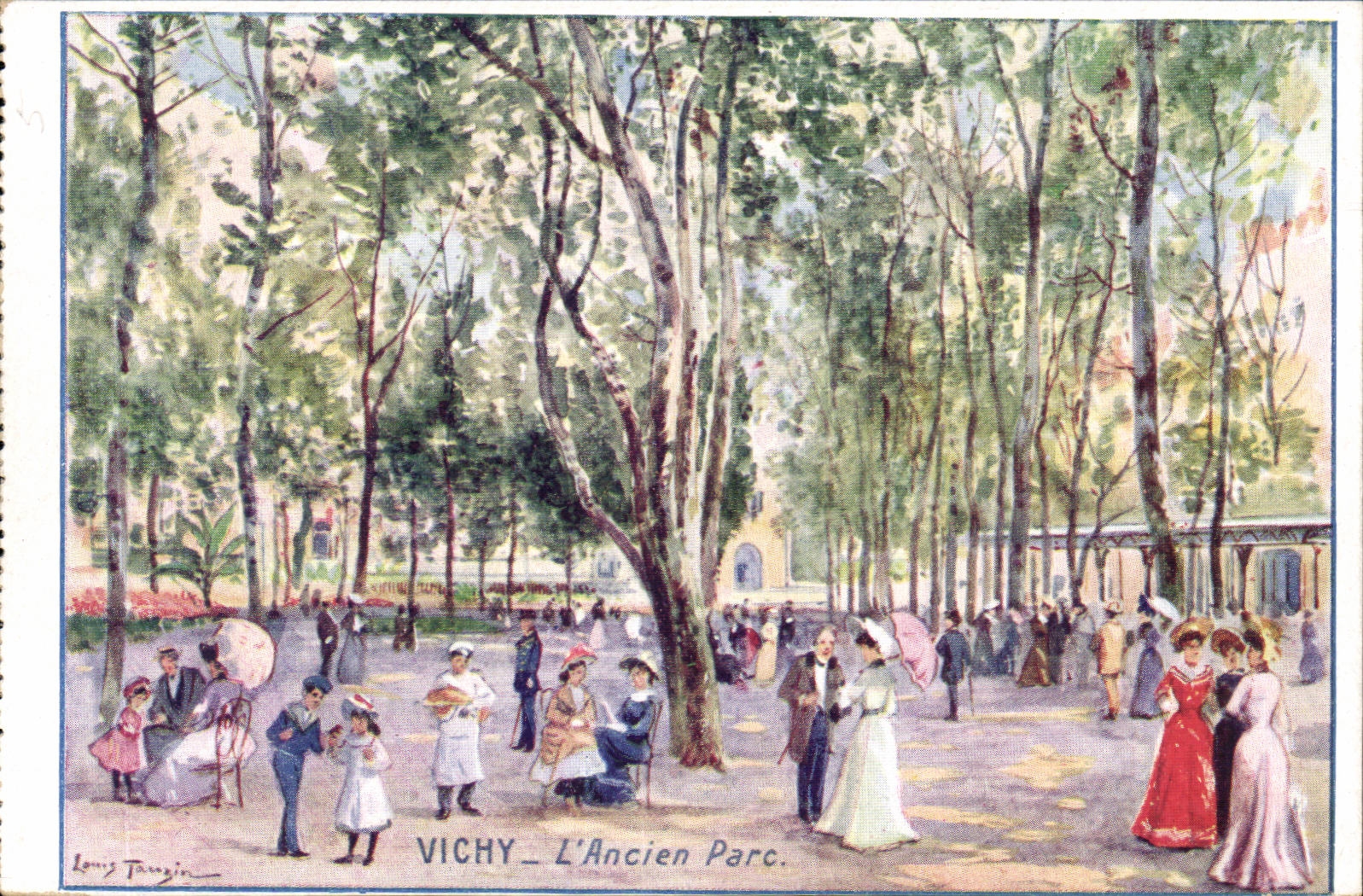Vichy CPA L'ancien parc