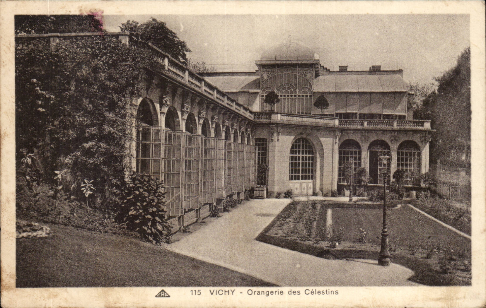 Vichy CPA Orangerie des Celestins