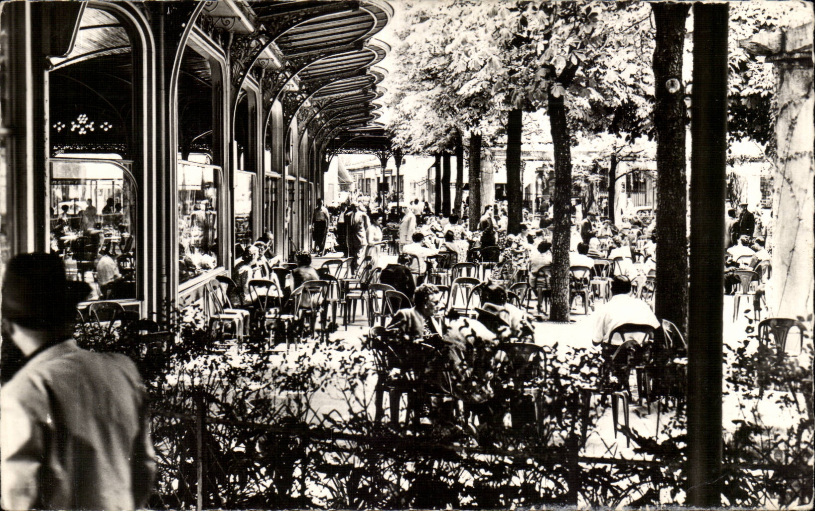 Vichy CPA Pergola des sources