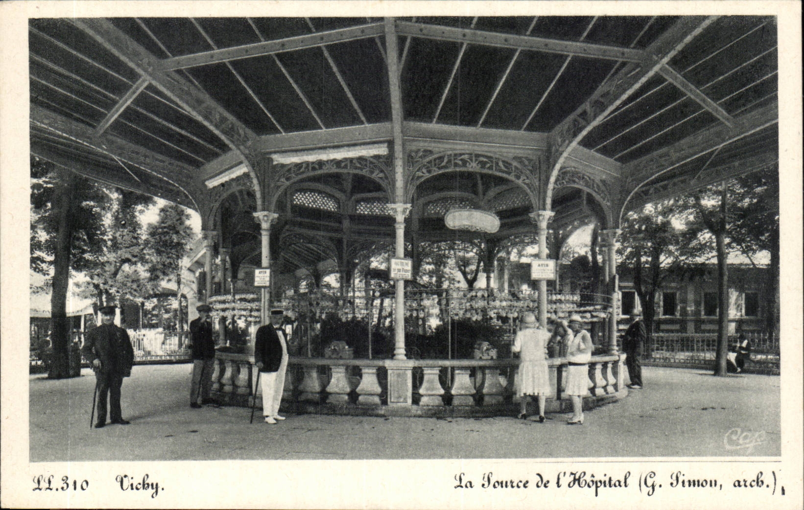 Vichy CPA Source de l'hopital