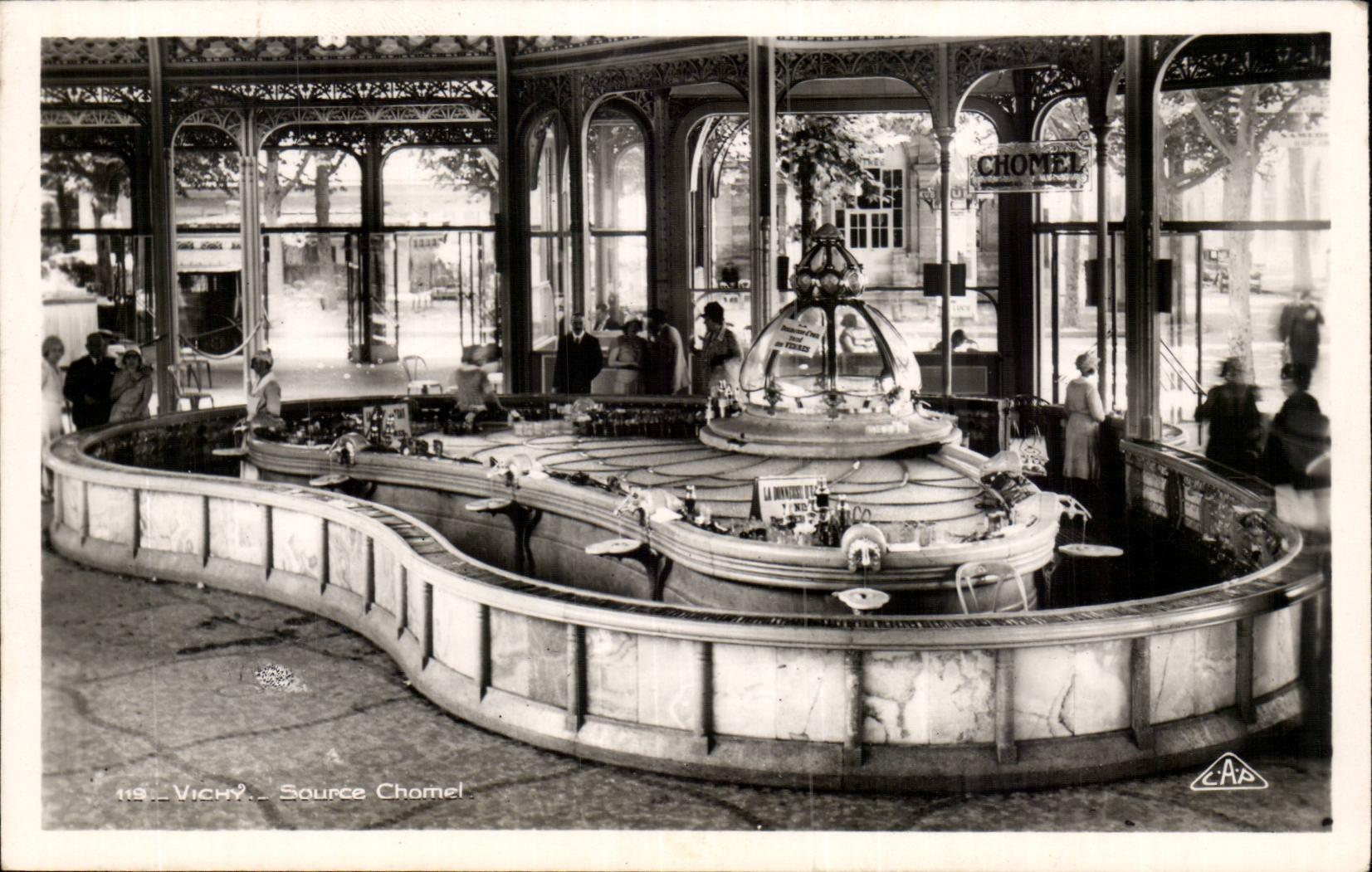 Vichy CPA Source Chomel