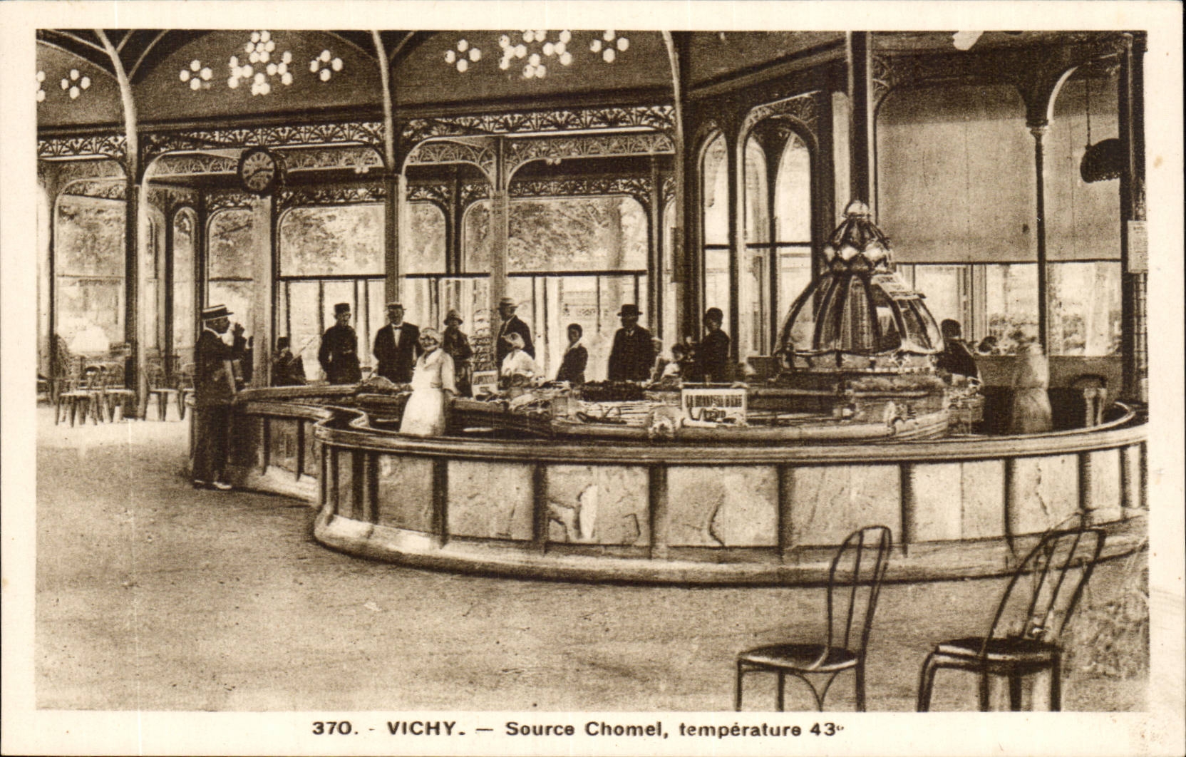 Vichy CPA Source Chomel Temperature 43°