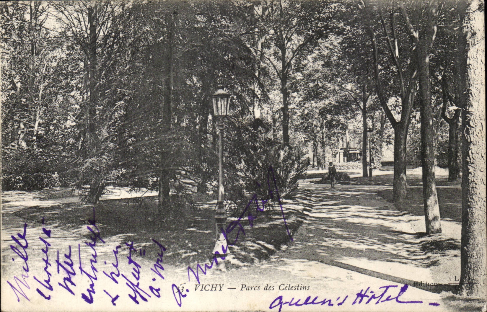 Vichy CPA Pars des CElestins