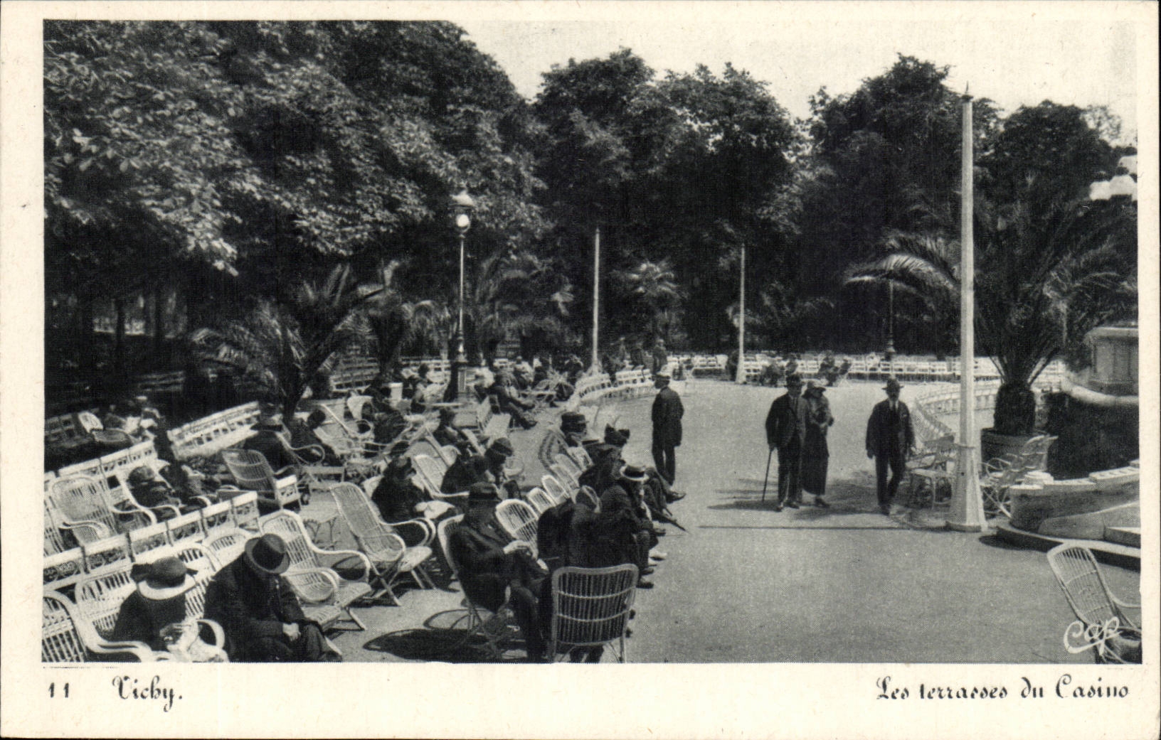 Vichy CPA Les terrasses du casino